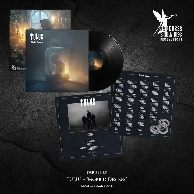 TULUS - Morbid Desires · BLACK LP · Bild 2 TULUS - Morbid Desires · BLACK LP (Black Metal Vinyl) · Bild 2