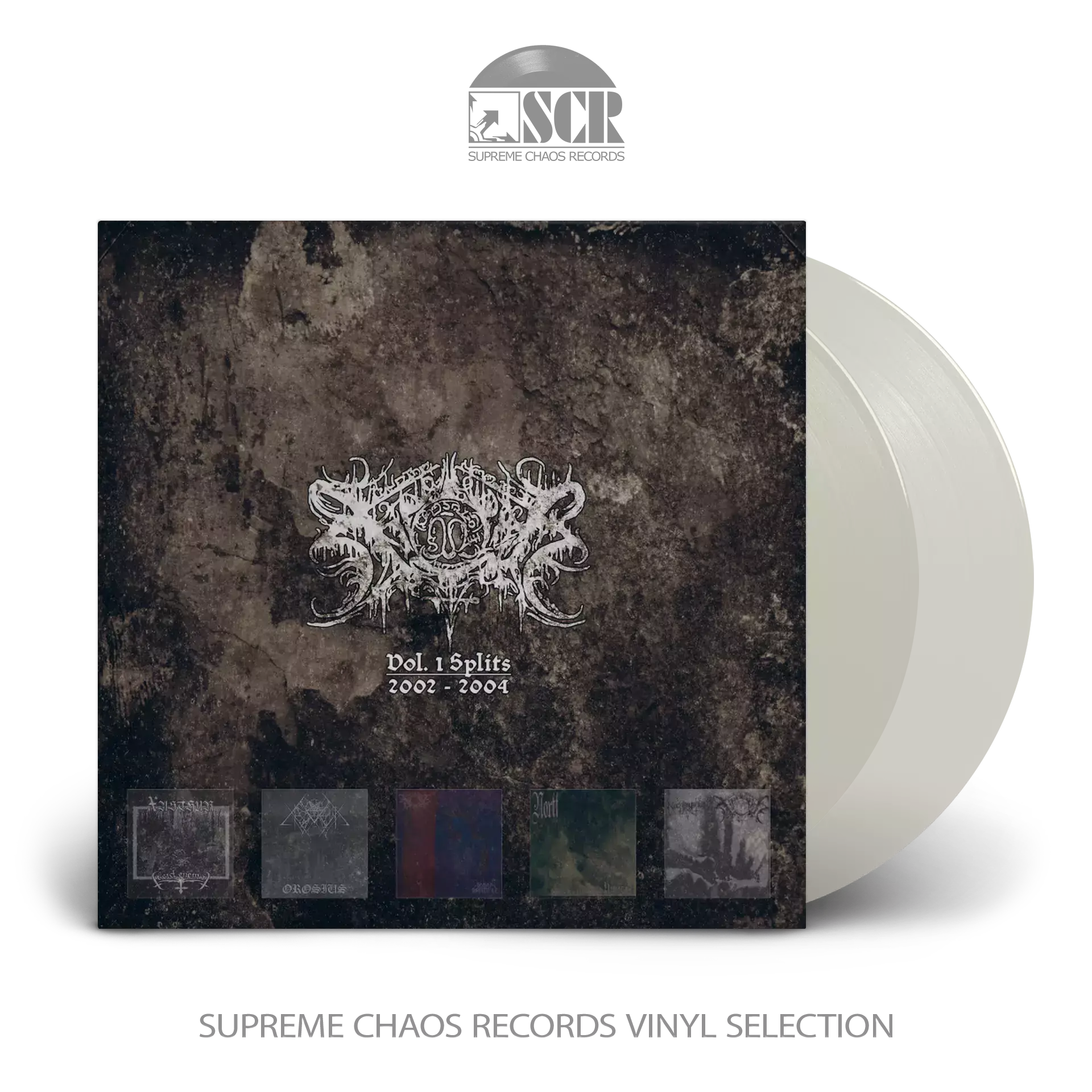 XASTHUR · Vol.1 Splits 2002-2004 | CLEAR 2LP XASTHUR · Vol.1 Splits 2002-2004 | CLEAR 2LP (Black Metal Vinyl)