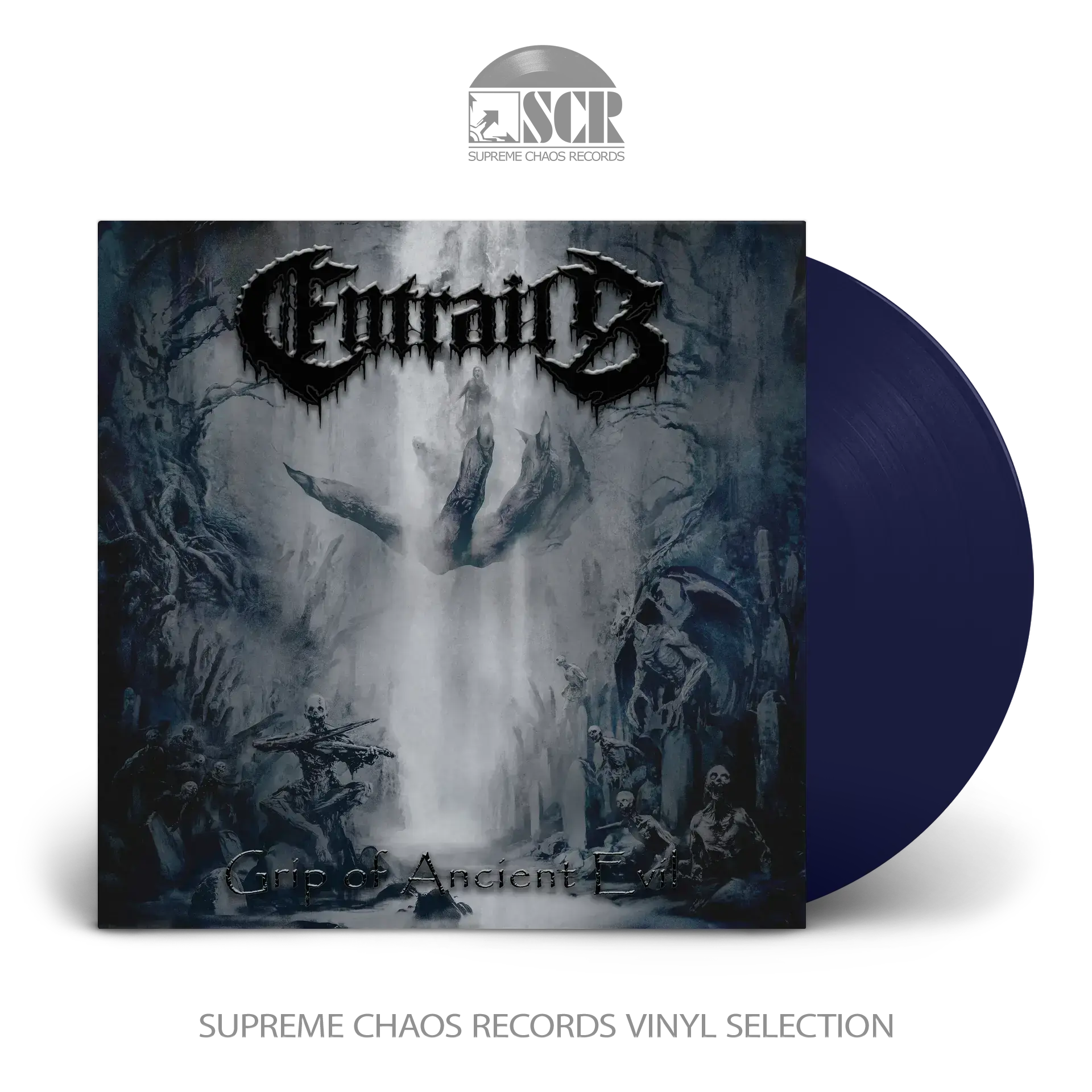 ENTRAILS · Grip Of Ancient Evil | ROYAL BLUE LP ENTRAILS · Grip Of Ancient Evil | ROYAL BLUE LP (Death Metal Vinyl)