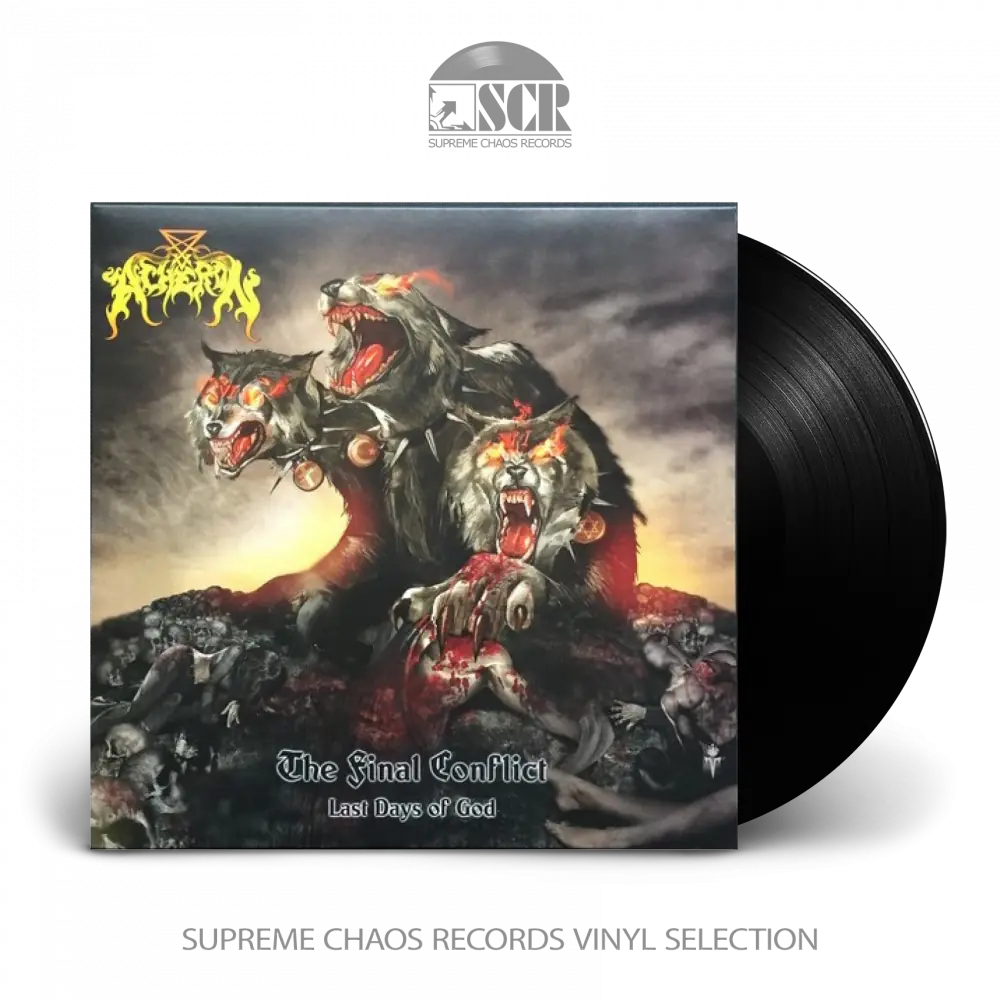 ACHERON · The Final Conflict: Last Days Of God | BLACK LP ACHERON · The Final Conflict: Last Days Of God | BLACK LP (Black Metal/Death Metal Vinyl)