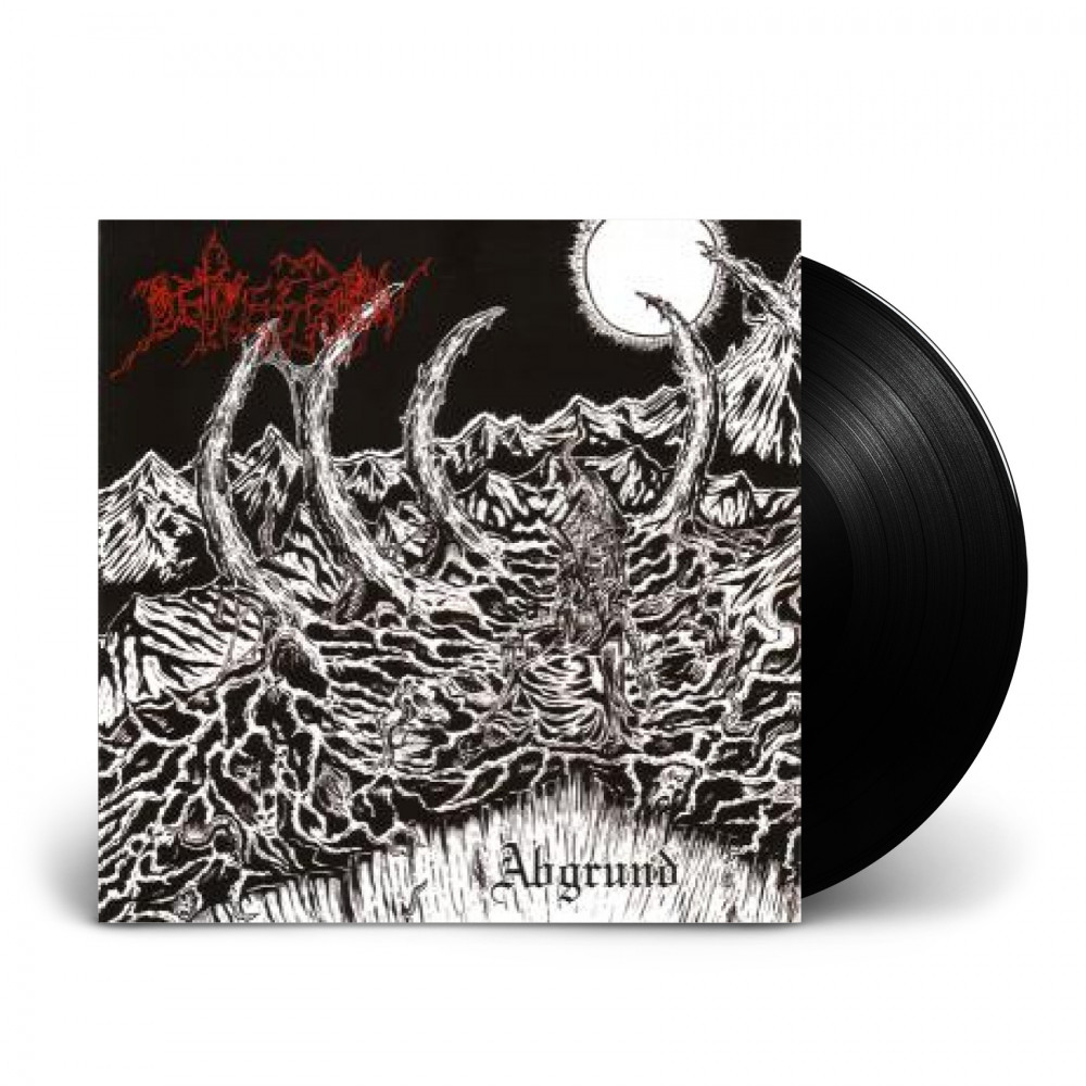 DEPRESSION / ERODED - Abgrund / Stronghold Of The Desecrator · BLACK 7" EP (Death Metal/Grindcore Vinyl)