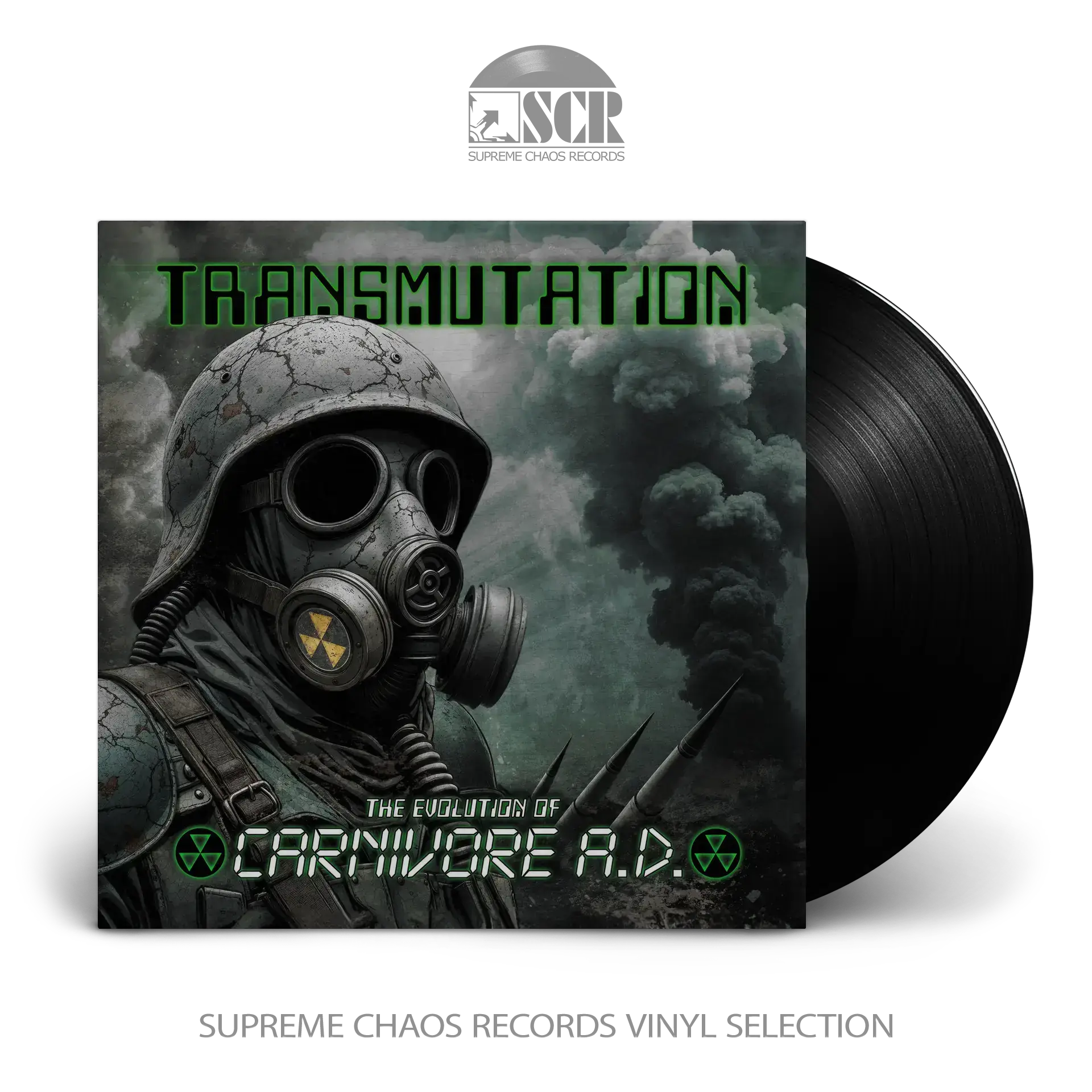 CARNIVORE A.D. - Transmutation · BLACK LP CARNIVORE A.D. - Transmutation · BLACK LP (Thrash Metal Vinyl)