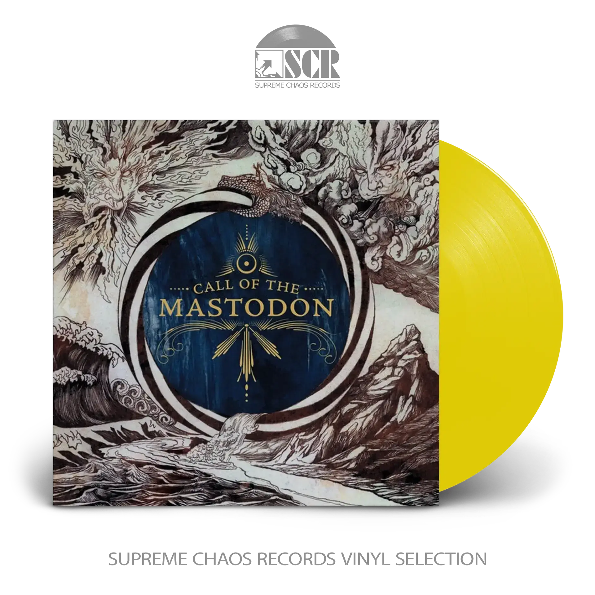 MASTODON - Call Of The Mastodon · YELLOW LP (Progressive Metal/Stoner Rock Vinyl)