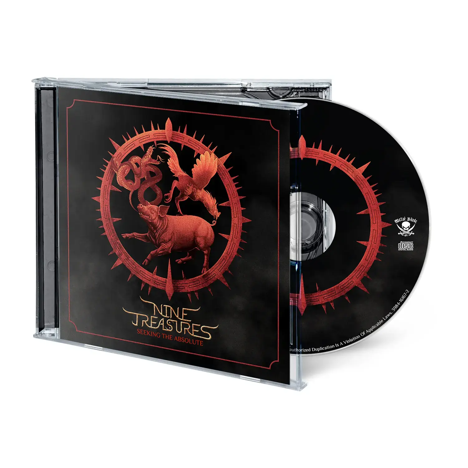 NINE TREASURES · Seeking The Absolute | CD · Bild 2 NINE TREASURES · Seeking The Absolute | CD (Heavy Metal CDs) · Bild 2
