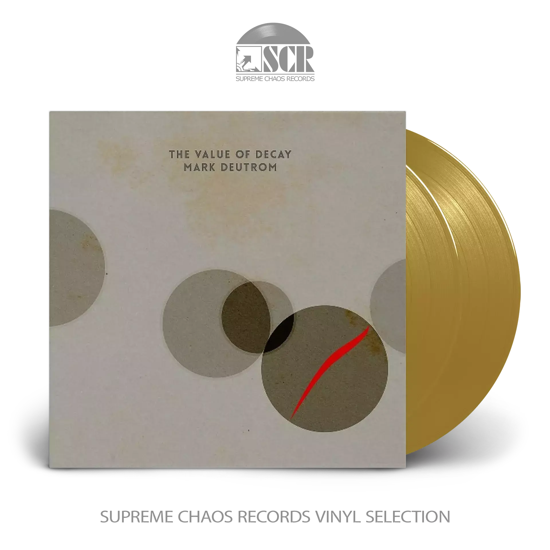 MARK DEUTROM - The Value Of Decay · GOLD 2LP MARK DEUTROM - The Value Of Decay · GOLD 2LP (Hard Rock Vinyl)
