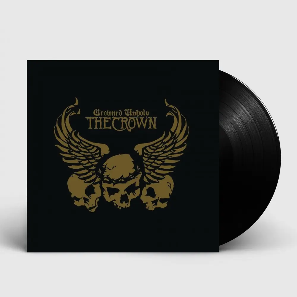 THE CROWN · Crowned Unholy | BLACK LP (Death Metal Vinyl)