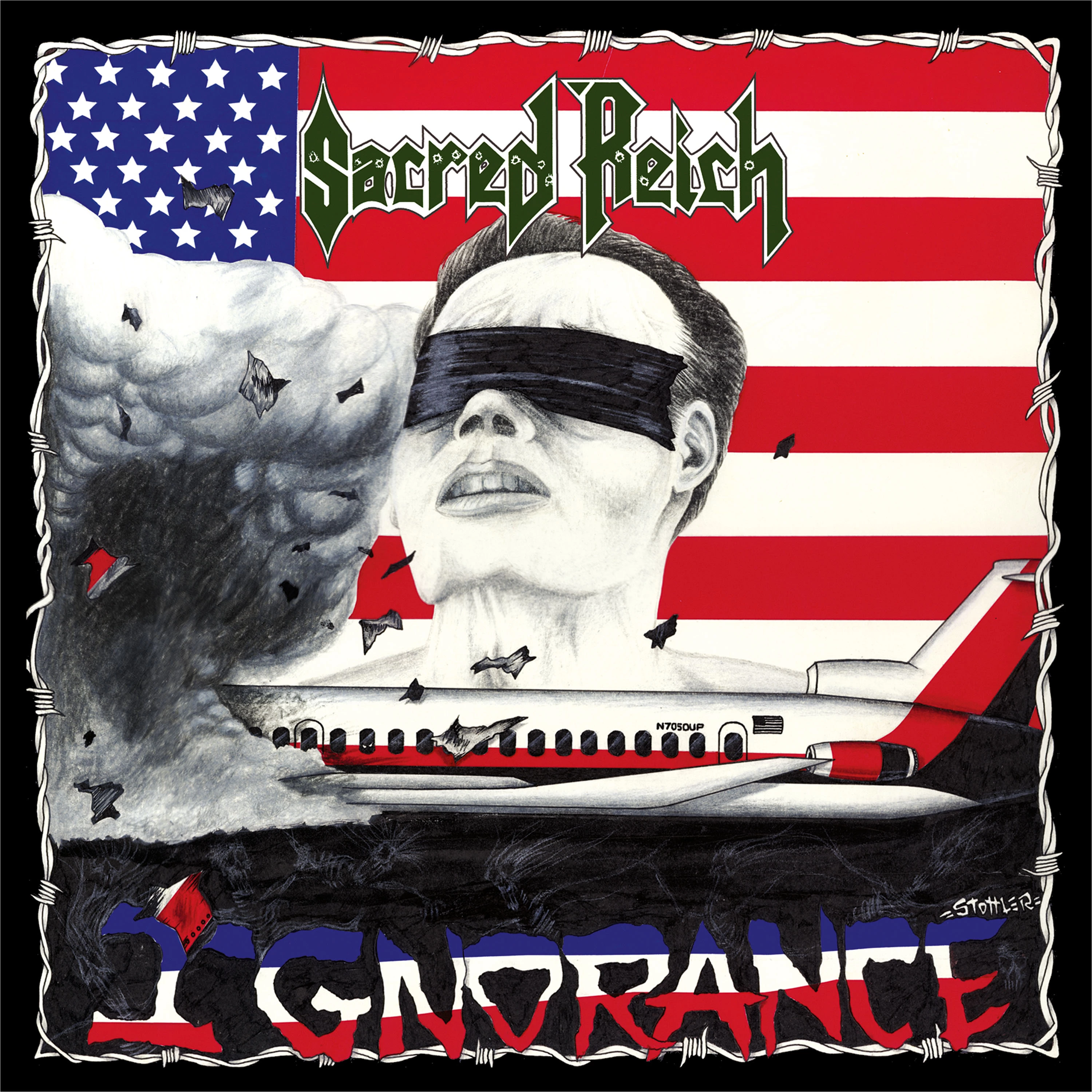 SACRED REICH - Ignorance · BLACK LP · Bild 1 SACRED REICH - Ignorance · BLACK LP (Thrash Metal Vinyl) · Bild 1