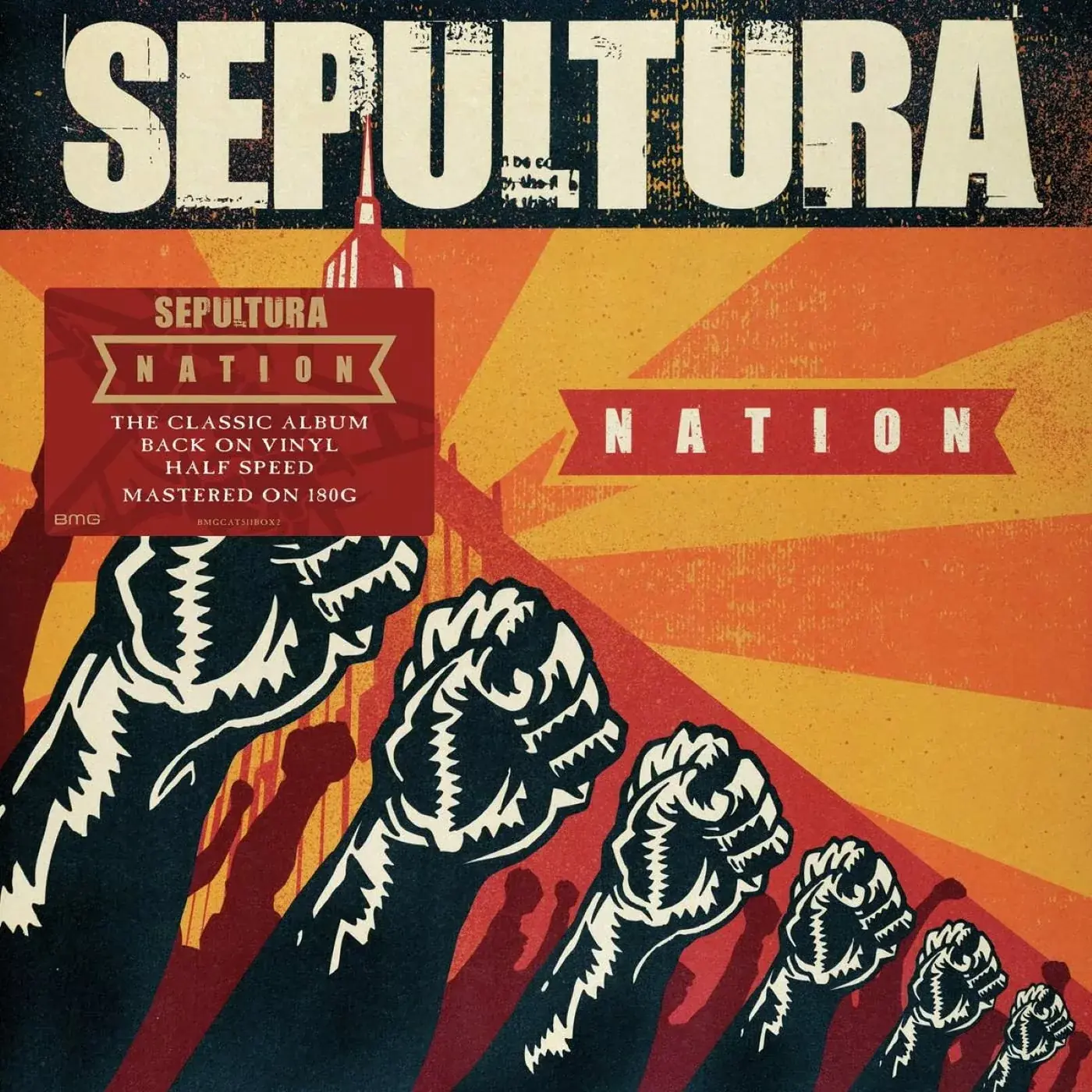 SEPULTURA · Nation (Half Speed Mastering) | BLACK DLP · Bild 1 SEPULTURA · Nation (Half Speed Mastering) | BLACK DLP (Thrash Metal Vinyl) · Bild 1