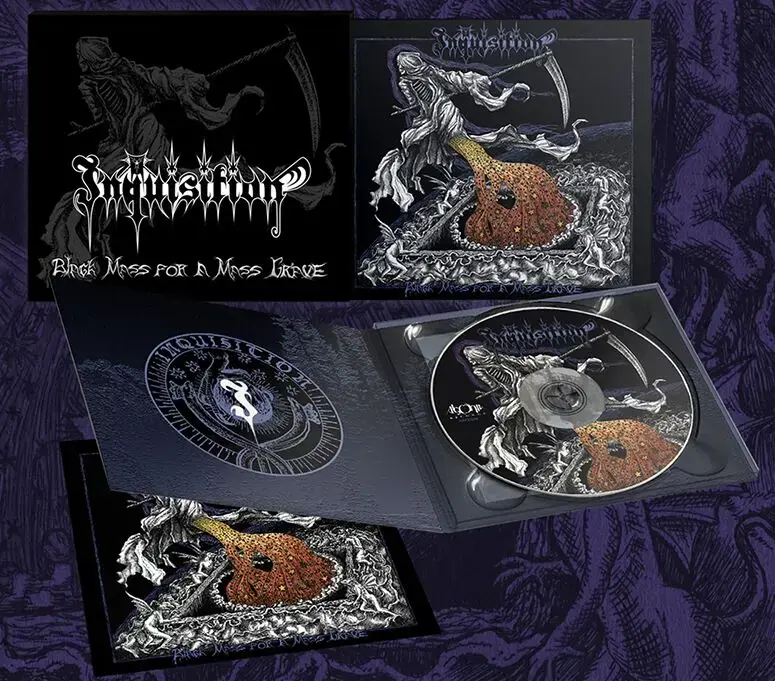 INQUISITION - Black Mass For A Mass Grave · DIGIPAK CD INQUISITION - Black Mass For A Mass Grave · DIGIPAK CD (Black Metal CDs)
