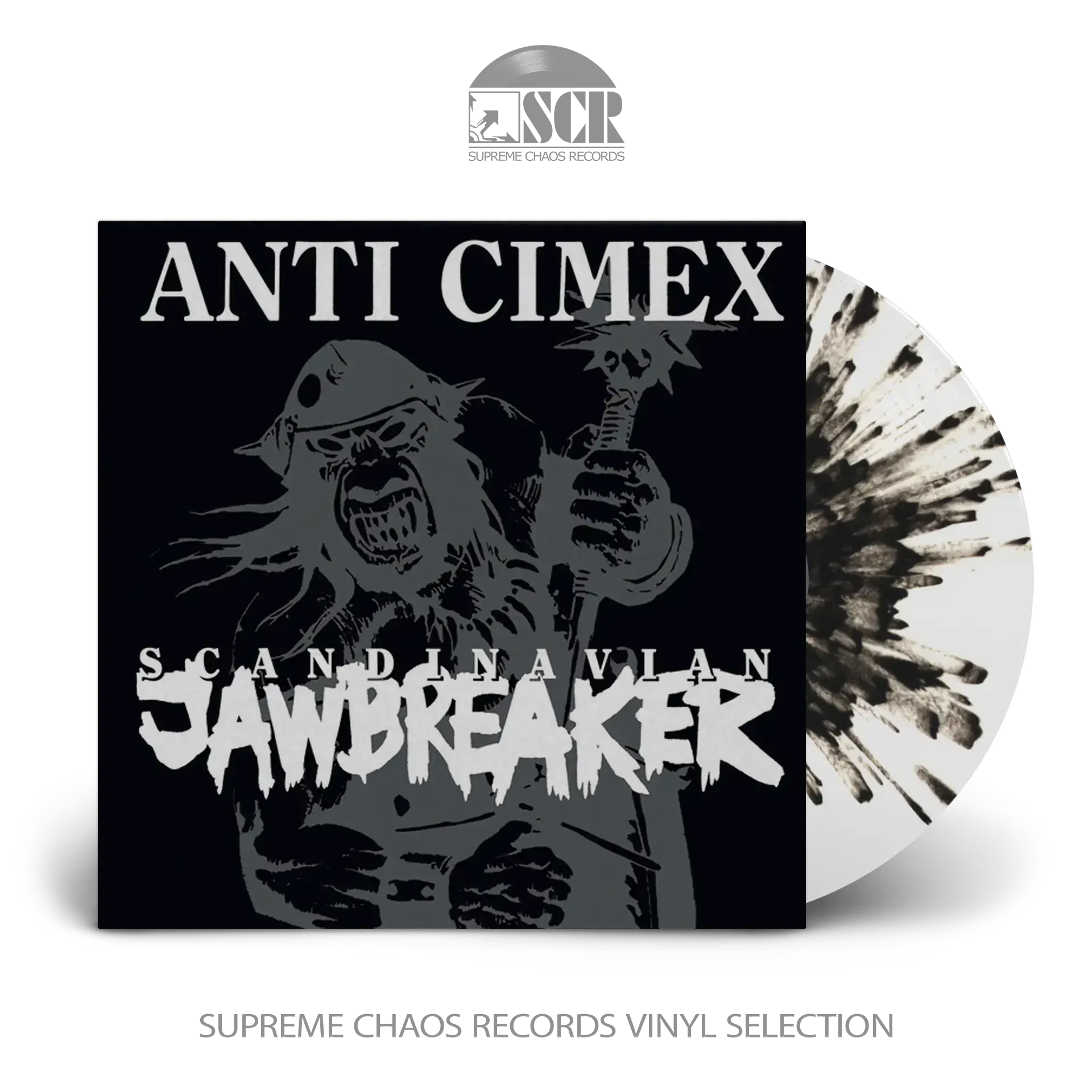 ANTI CIMEX · Scandinavian Jawbreaker | CLEAR/BLACK SPLATTER LP ANTI CIMEX · Scandinavian Jawbreaker | CLEAR/BLACK SPLATTER LP (Hardcore/Punk/Heavy Metal Vinyl)