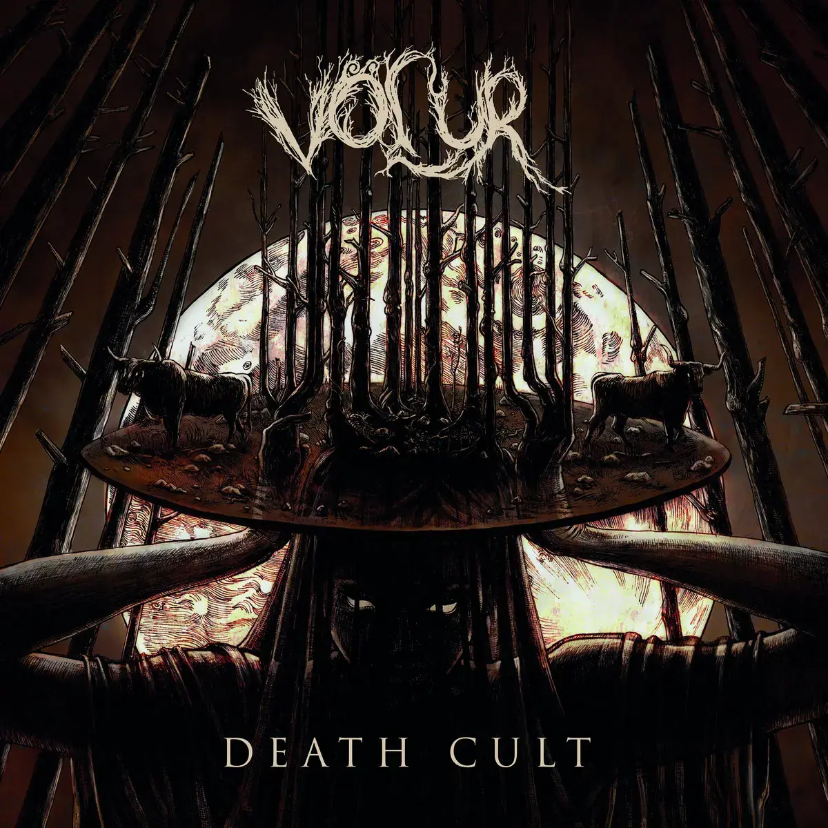 VÖLUR - Death Cult · BLACK LP · Bild 1 VÖLUR - Death Cult · BLACK LP (Heavy Metal Vinyl) · Bild 1