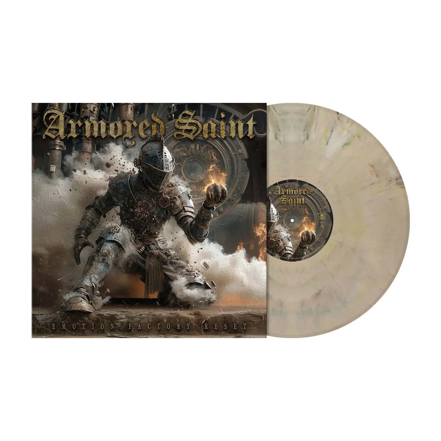 ARMORED SAINT · Emotion Factory Reset | BEIGE GREY MARBLED LP (Heavy Metal Vinyl) · Bild 2
