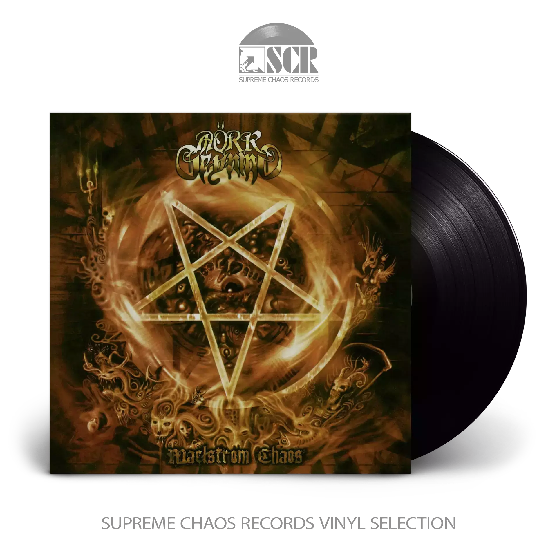 MÖRK GRYNING - Maelstrom Chaos · BLACK LP (Black Metal Vinyl)