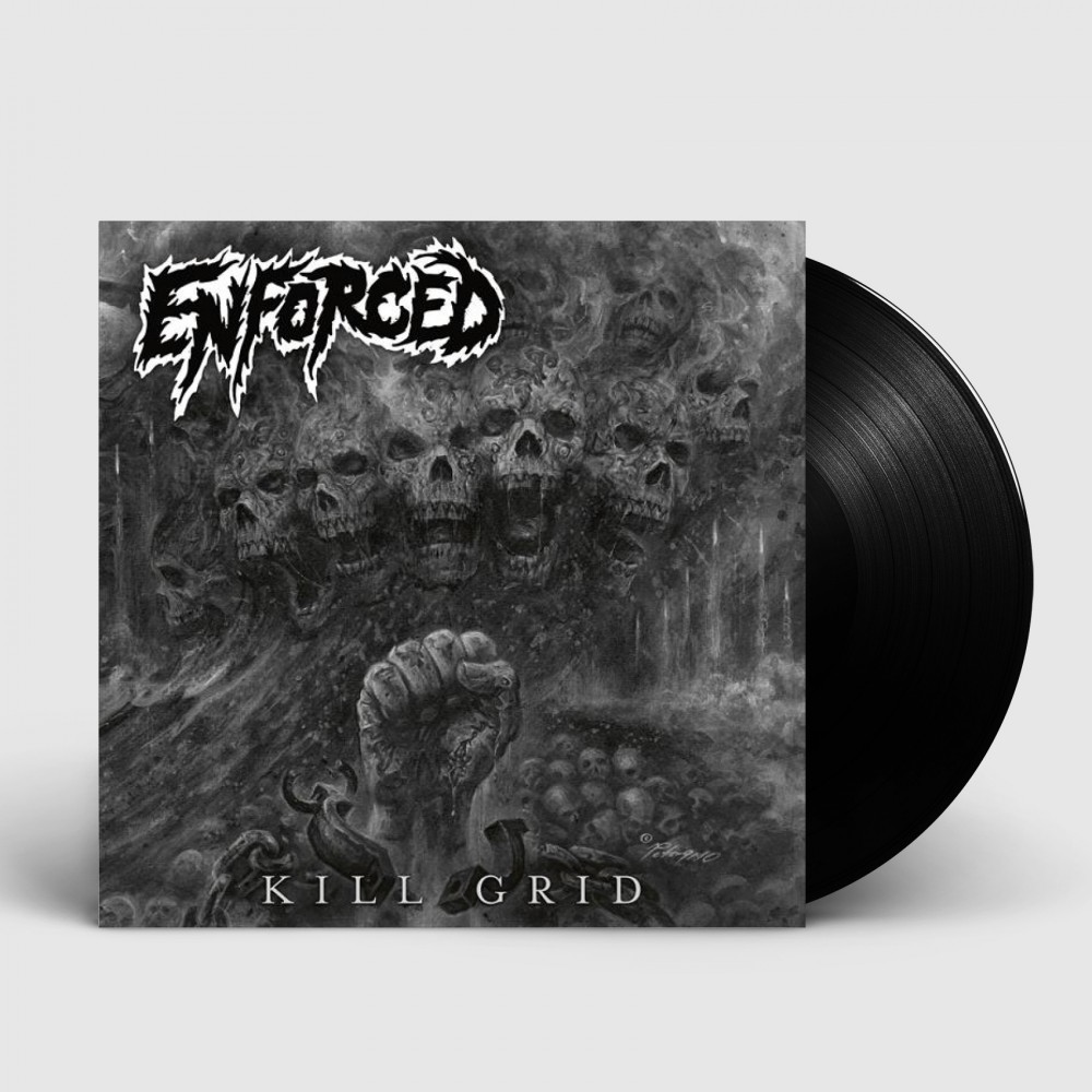 ENFORCED - Kill Grid · BLACK LP+CD LP ENFORCED - Kill Grid · BLACK LP+CD LP (Death Metal Vinyl)