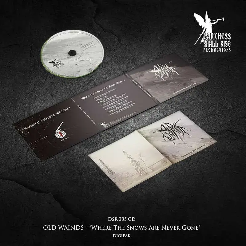 OLD WAINDS - Where The Snows Are Never Gone... · DIGIPAK CD · Bild 2 OLD WAINDS - Where The Snows Are Never Gone... · DIGIPAK CD (Black Metal CDs) · Bild 2