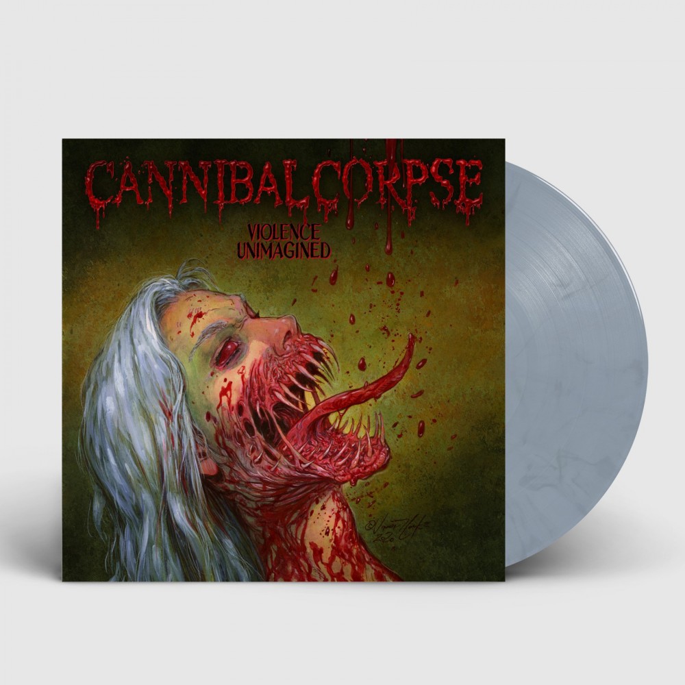 CANNIBAL CORPSE - Violence Unimagined · SILVER GREY LP CANNIBAL CORPSE - Violence Unimagined · SILVER GREY LP (Death Metal Vinyl)