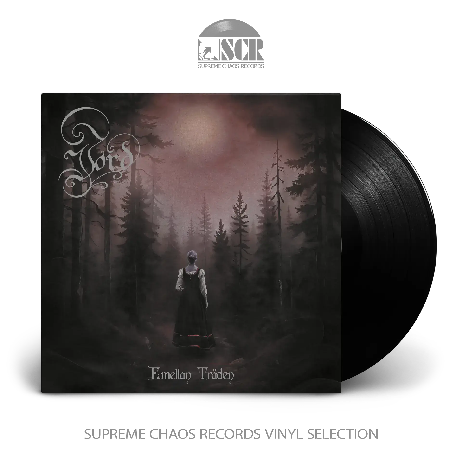 JORD · Emellan Träden | BLACK LP (Black Metal Vinyl)
