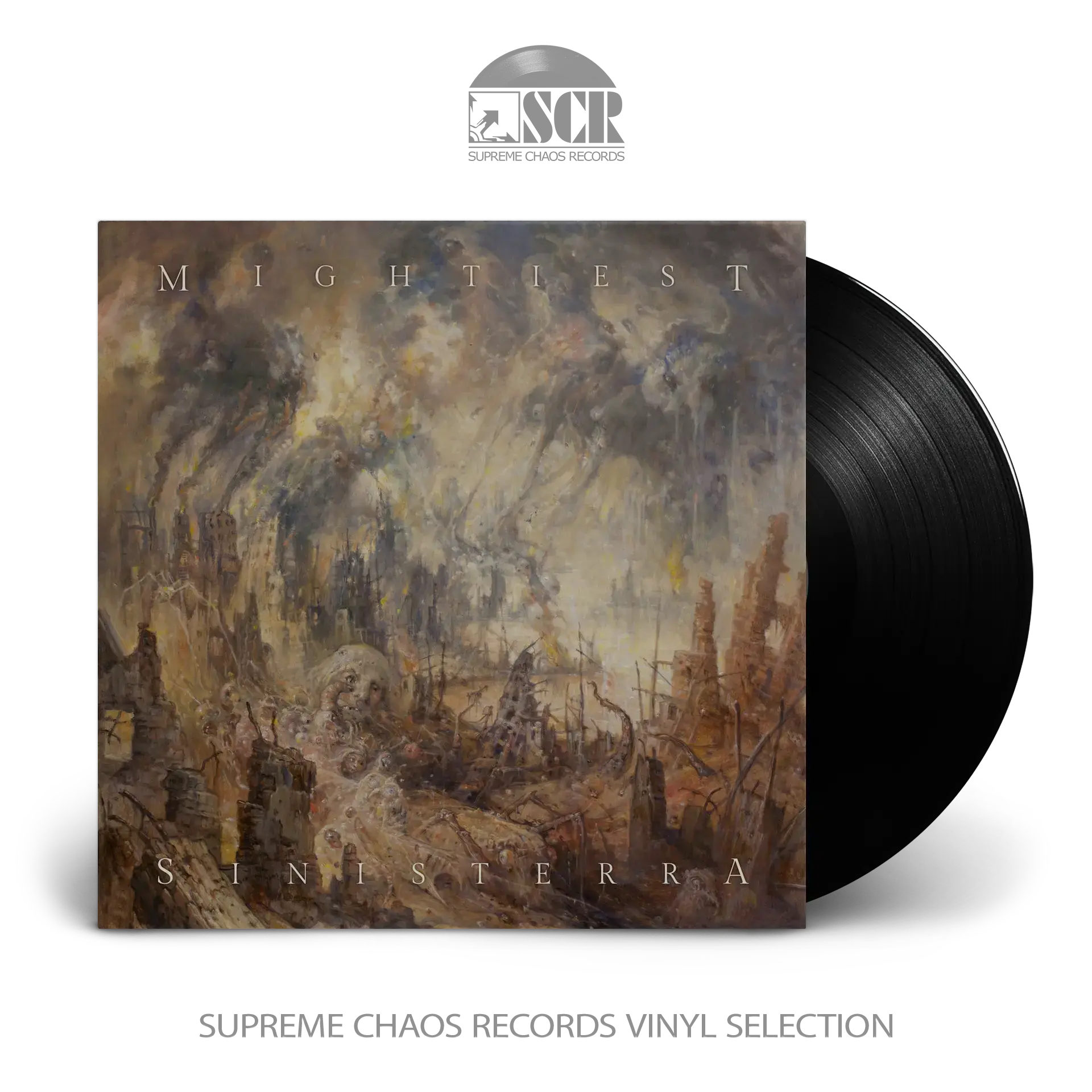 MIGHTIEST · SinisTerra | BLACK LP+CD (Black Metal Vinyl)