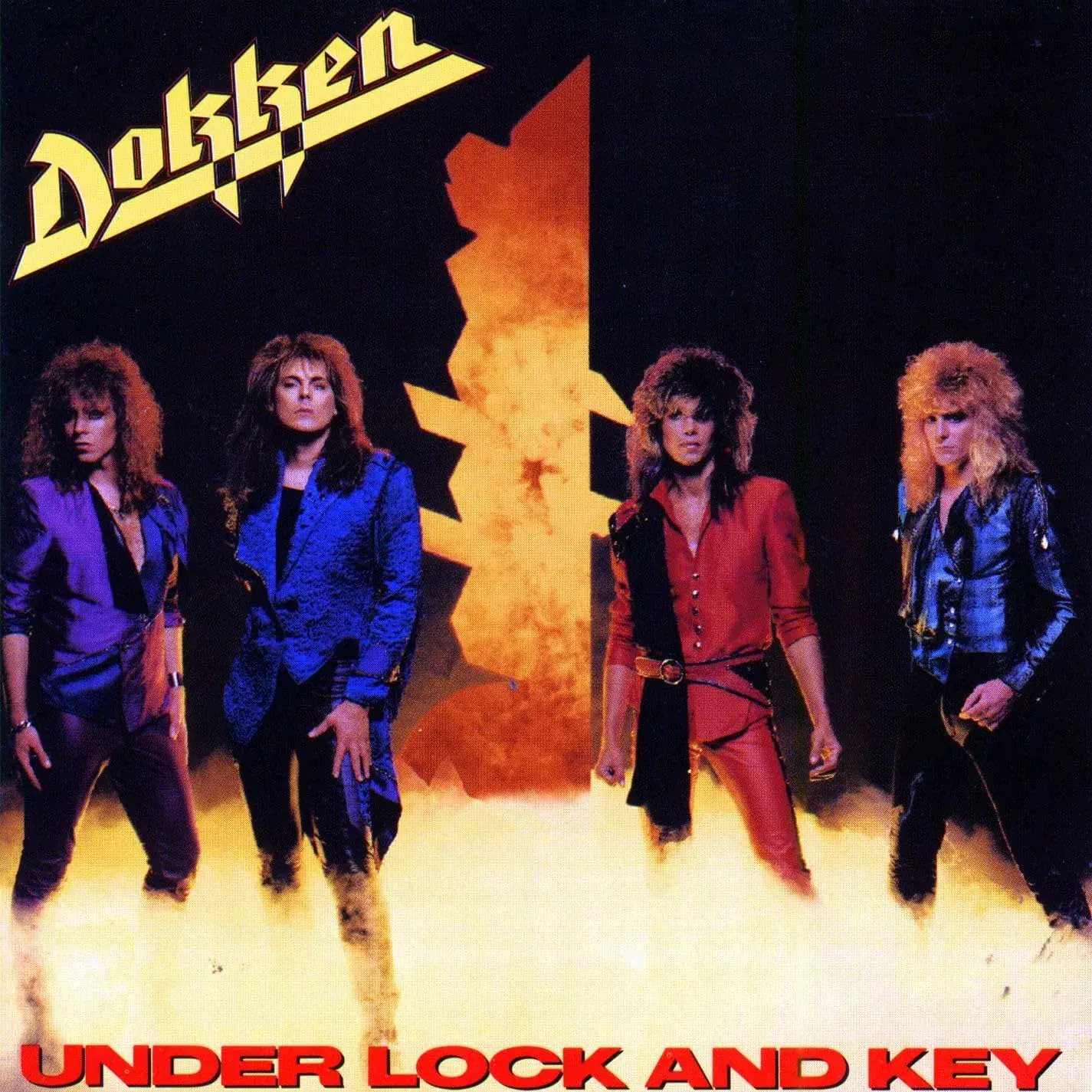 DOKKEN - Under Lock And Key · YELLOW LP · Bild 1 DOKKEN - Under Lock And Key · YELLOW LP (Hard Rock Vinyl) · Bild 1