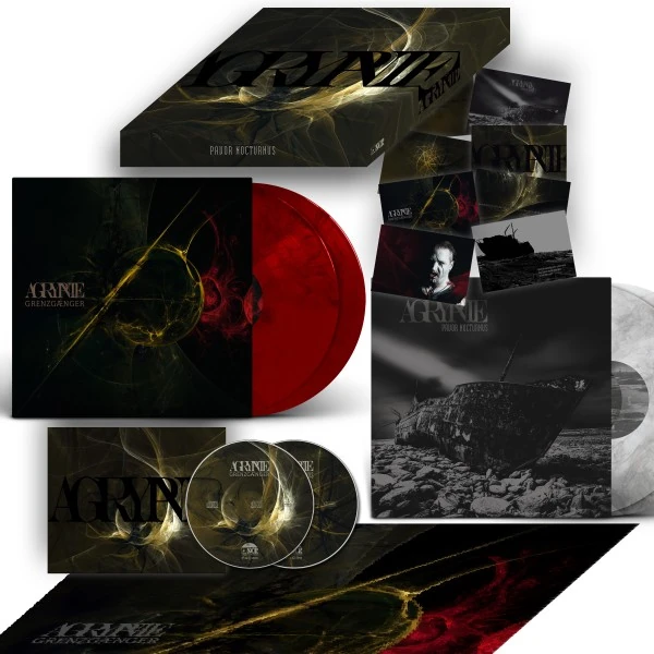 Agrypnie · Grenzgaenger | Deluxe BOX RED/CLEAR 4LP BOX SET