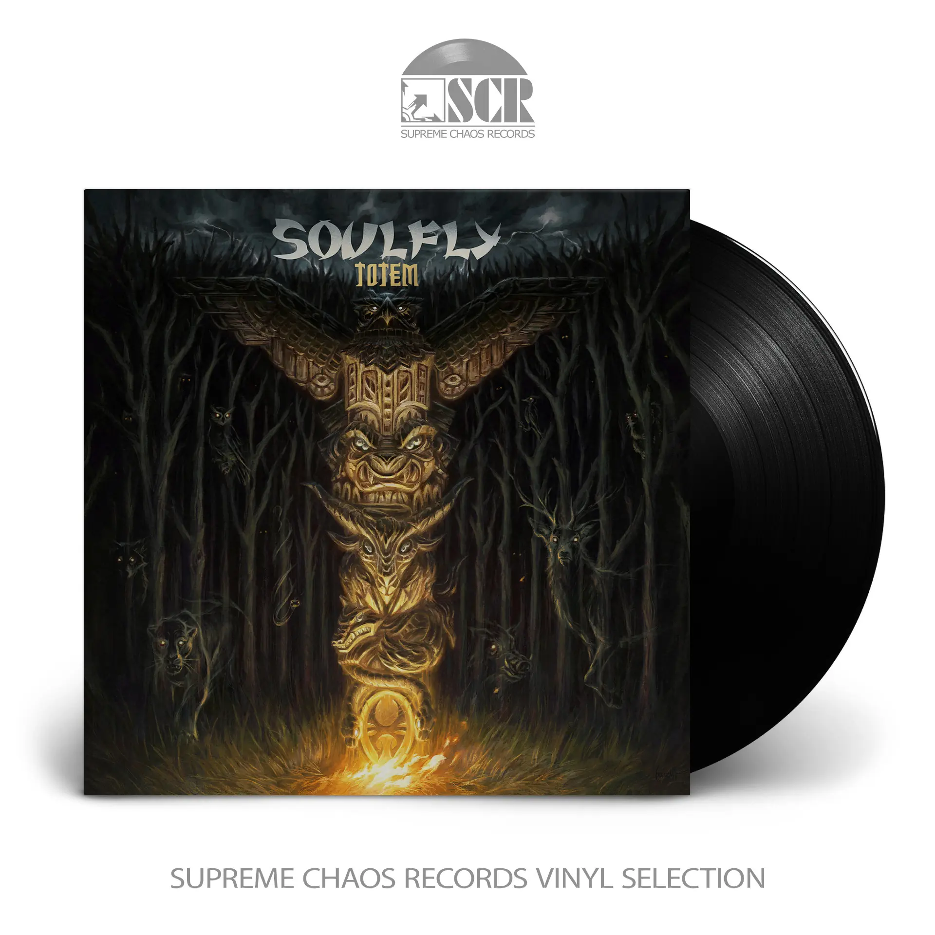 SOULFLY - Totem · BLACK LP SOULFLY - Totem · BLACK LP (Thrash Metal Vinyl)