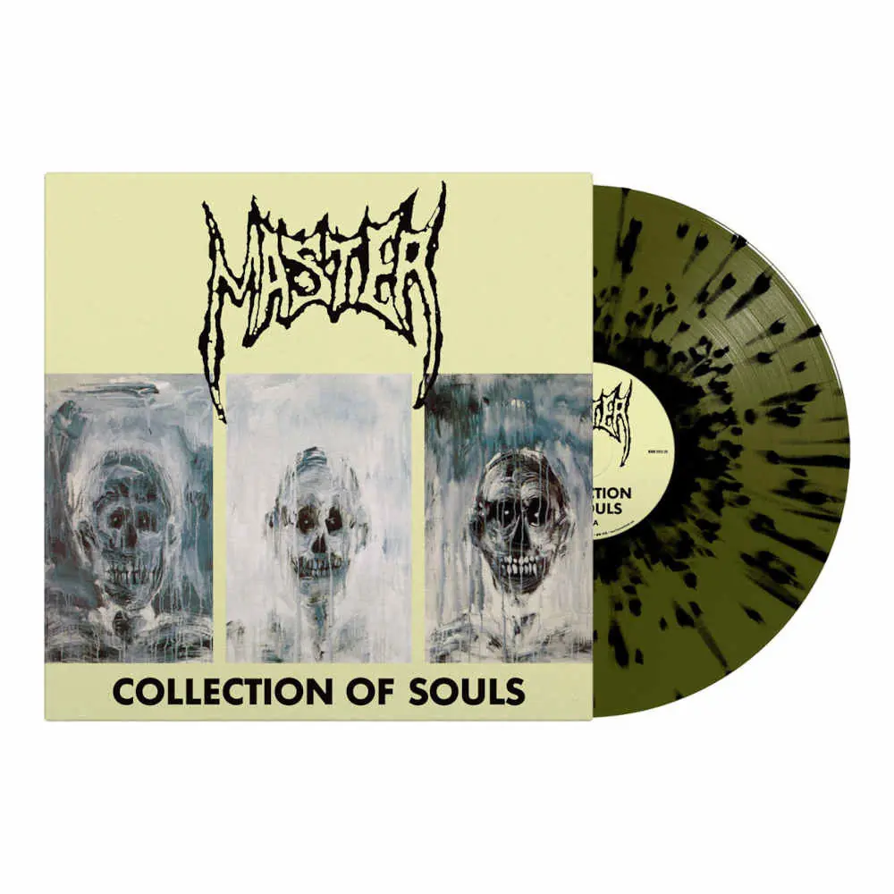 MASTER · Collection Of Souls | SWAMP GREER/BLACK SPLATTER LP MASTER · Collection Of Souls | SWAMP GREER/BLACK SPLATTER LP (Death Metal Vinyl)