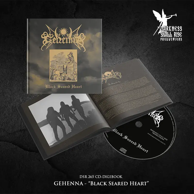 GEHENNA · Black Seared Heart | DIGIBOOK CD · Bild 2 GEHENNA · Black Seared Heart | DIGIBOOK CD (Black Metal CDs) · Bild 2