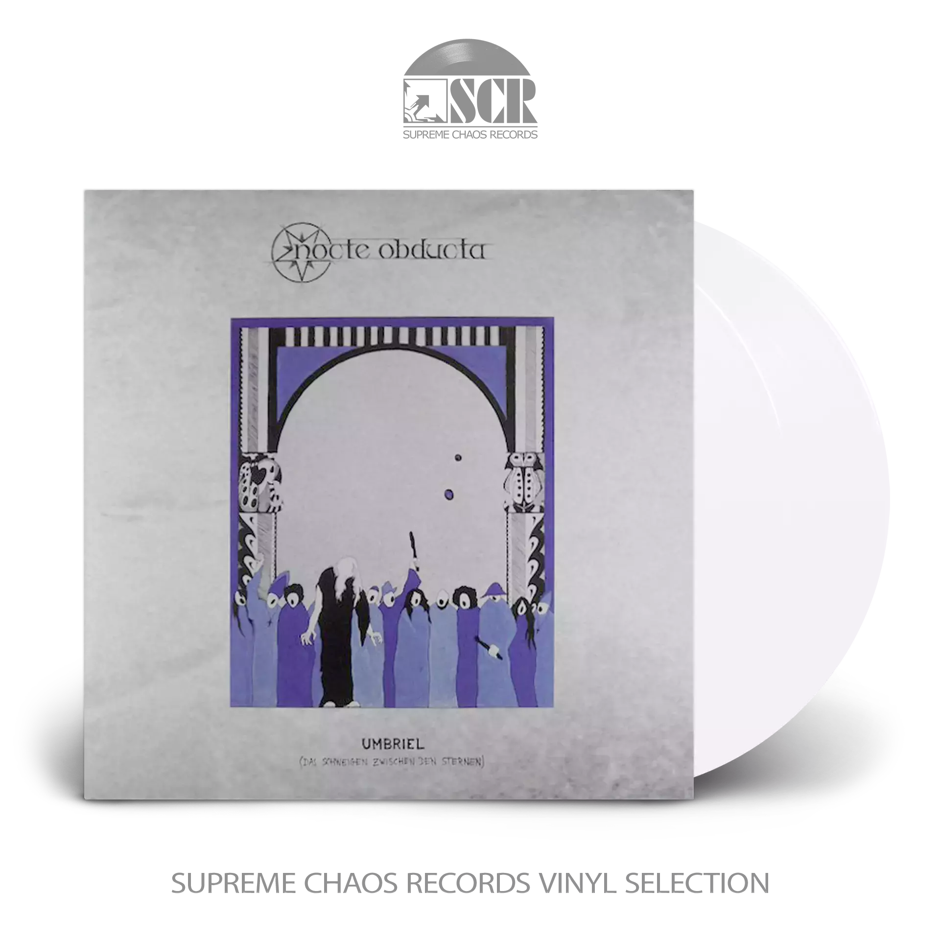 NOCTE OBDUCTA · Umbriel (Das Schweigen zwischen den Sternen) | WHITE 2LP (Progressive Metal/Black Metal Vinyl)