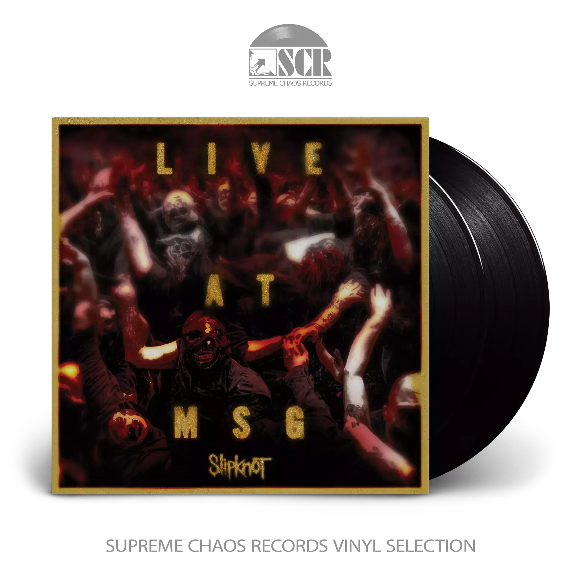 SLIPKNOT · Live At MSG 2009 | BLACK 2LP SLIPKNOT · Live At MSG 2009 | BLACK 2LP (Groove Metal Vinyl)