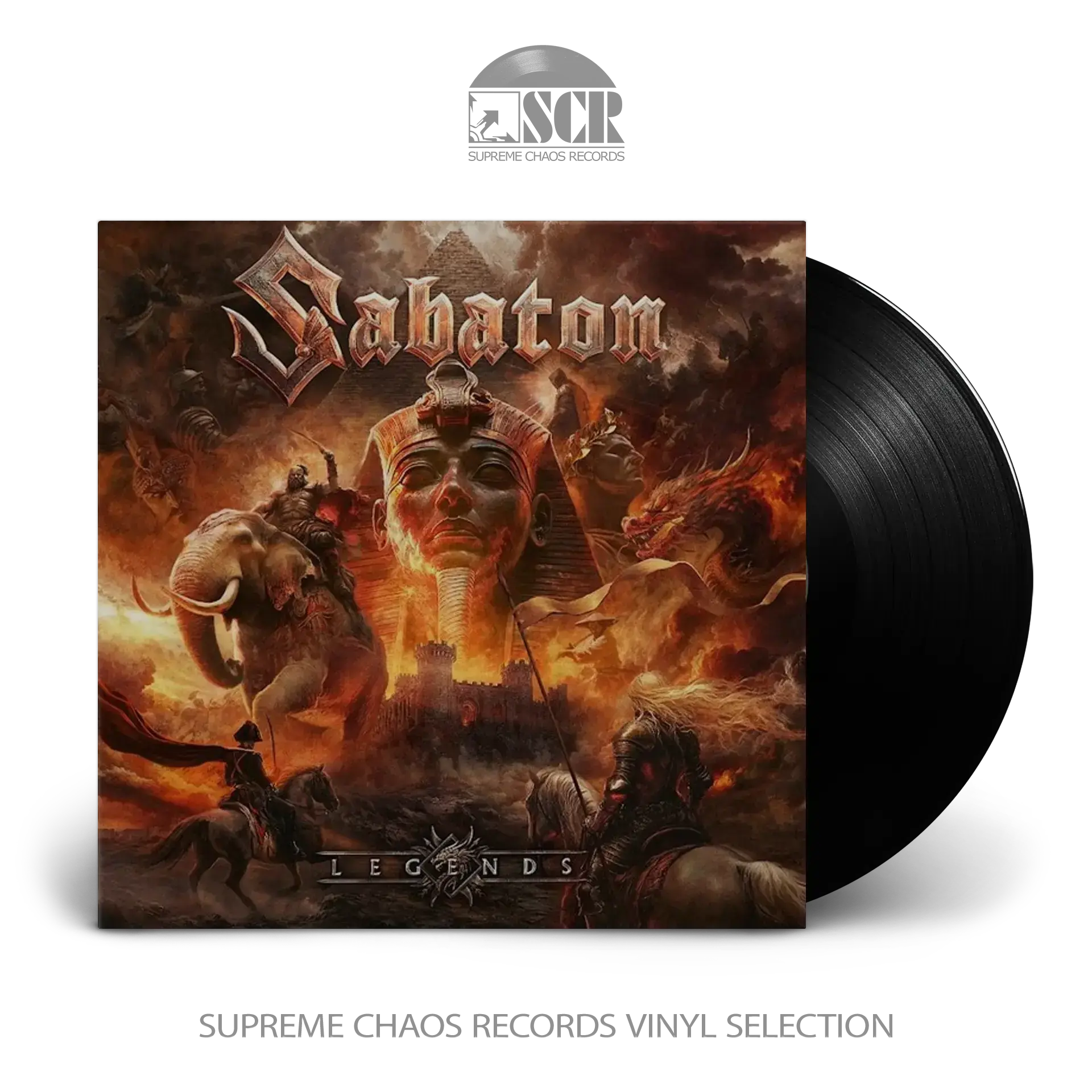 SABATON - Legends · BLACK LP (Power Metal Vinyl)
