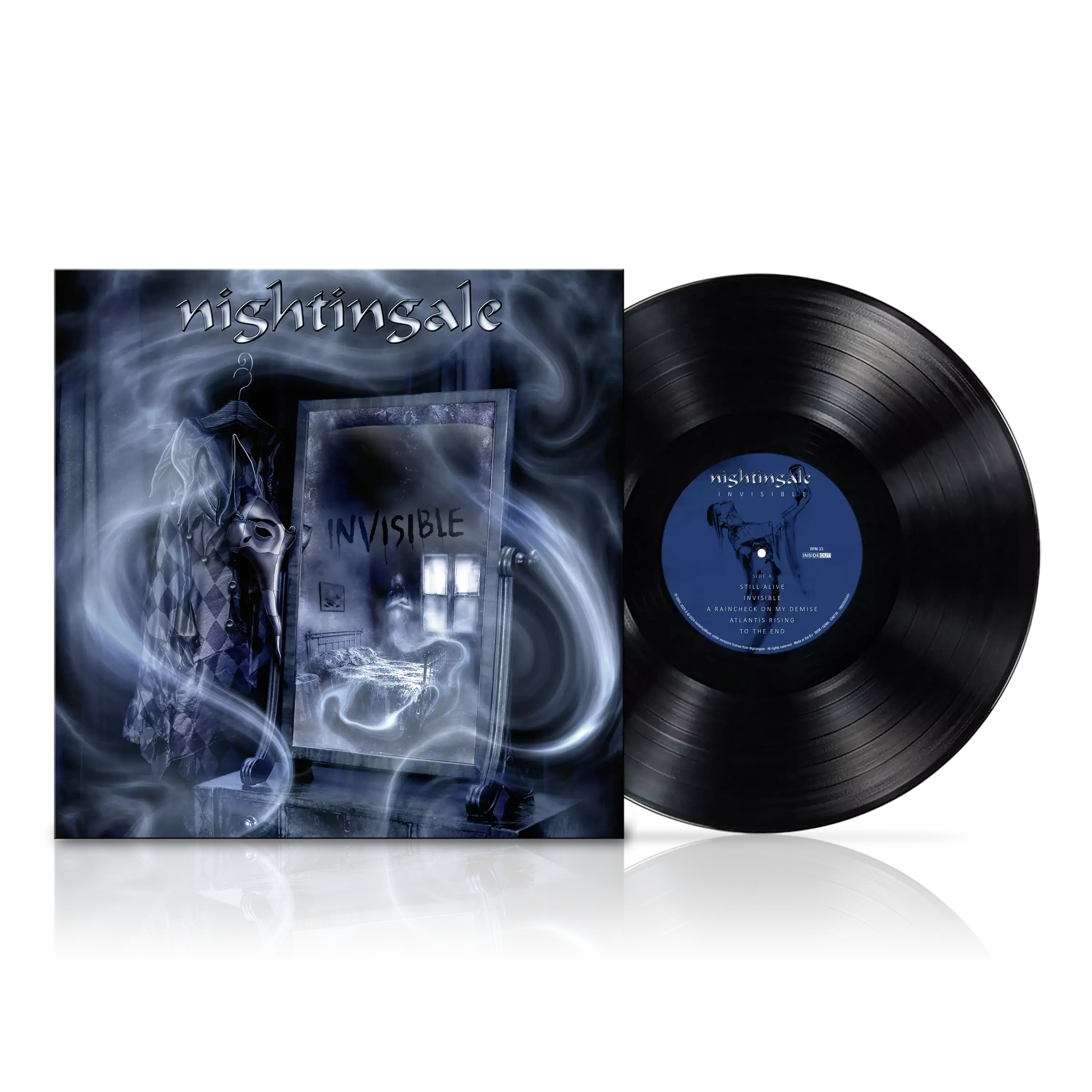 NIGHTINGALE - Invisible (Re-Issue) · BLACK LP NIGHTINGALE - Invisible (Re-Issue) · BLACK LP (Progressive Rock Vinyl)