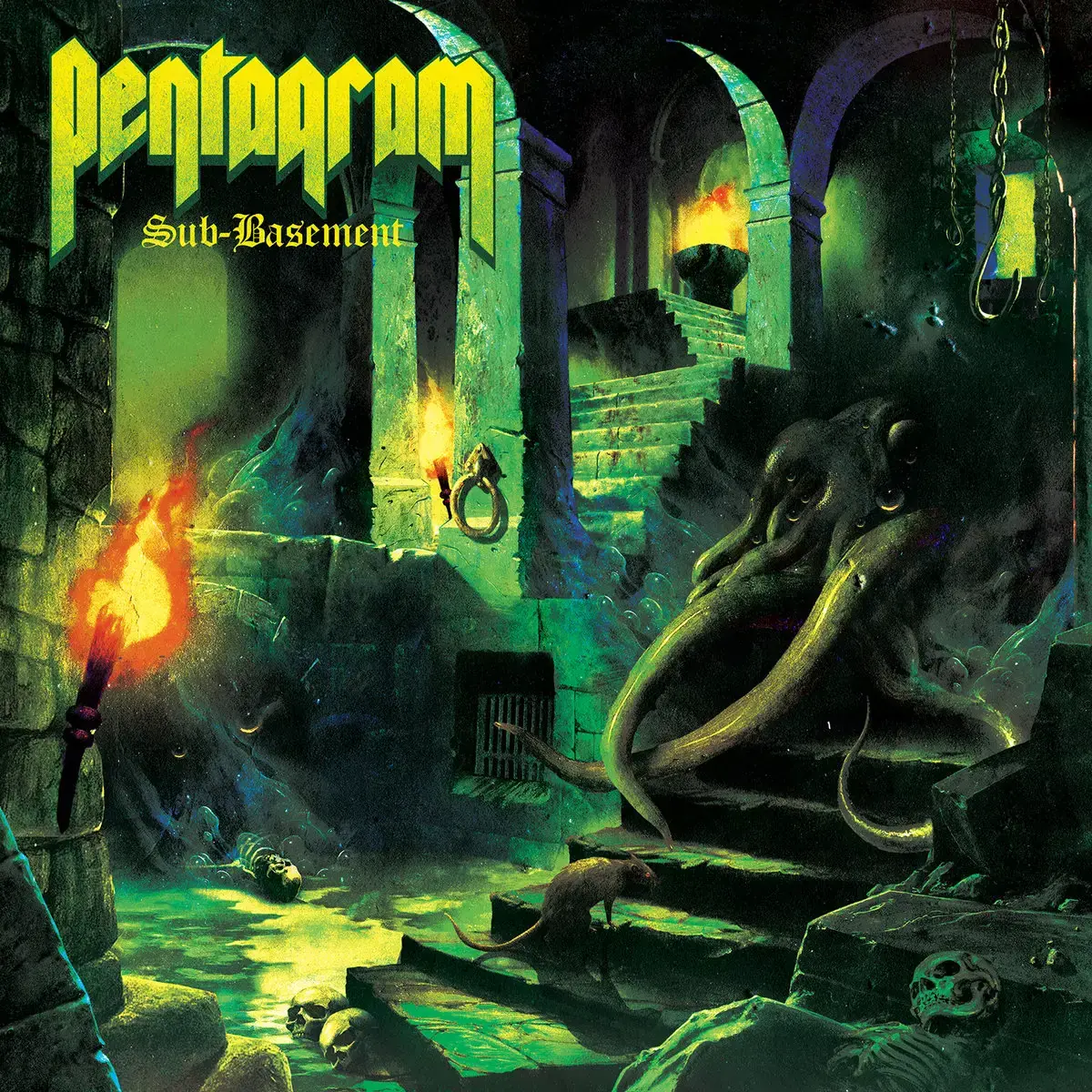 PENTAGRAM - Sub-Basement · BLUE LP (Doom Metal Vinyl) · Bild 1