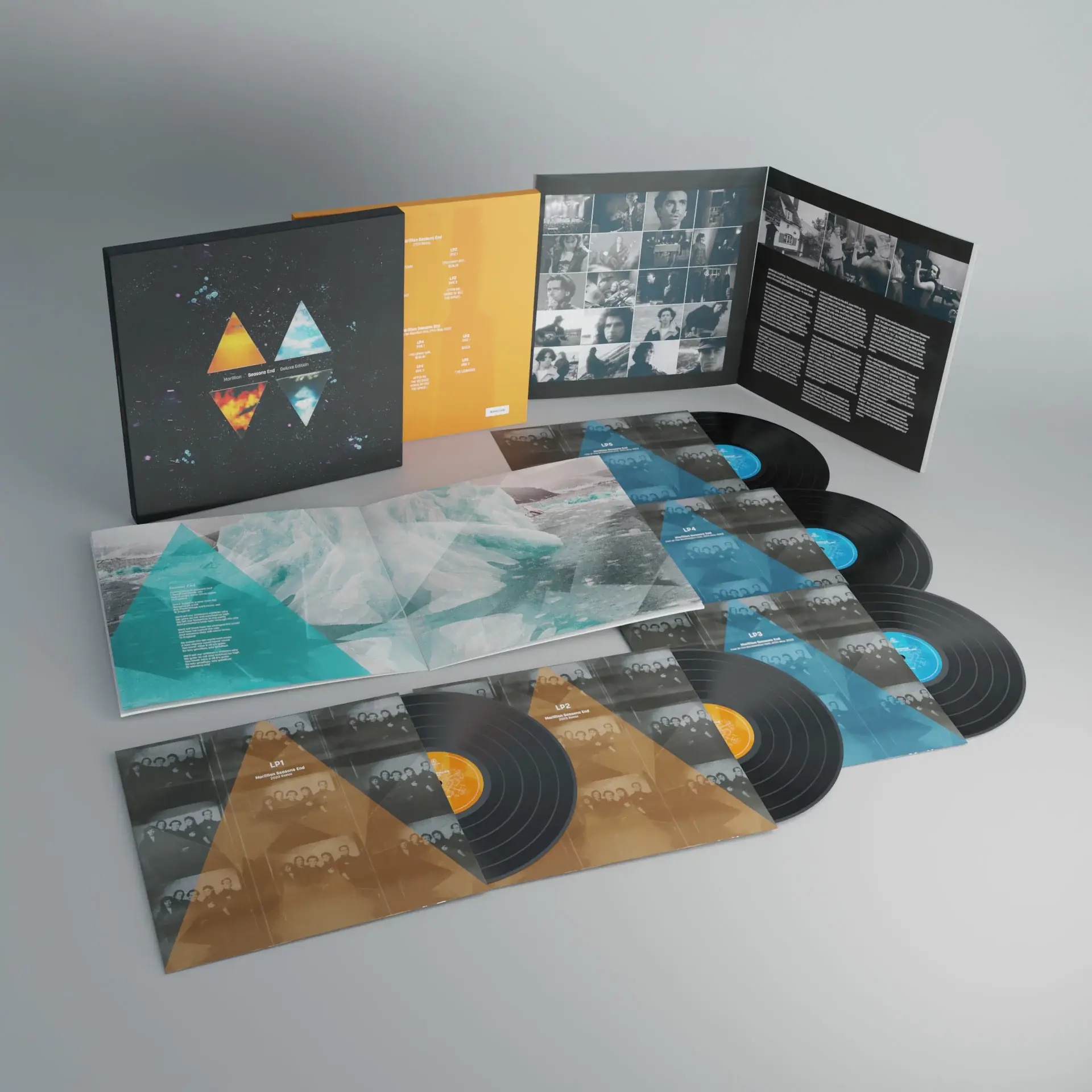 MARILLION · Seasons End (Deluxe Edition) | BLACK 5LPBOX MARILLION · Seasons End (Deluxe Edition) | BLACK 5LPBOX (Progressive Rock Vinyl)