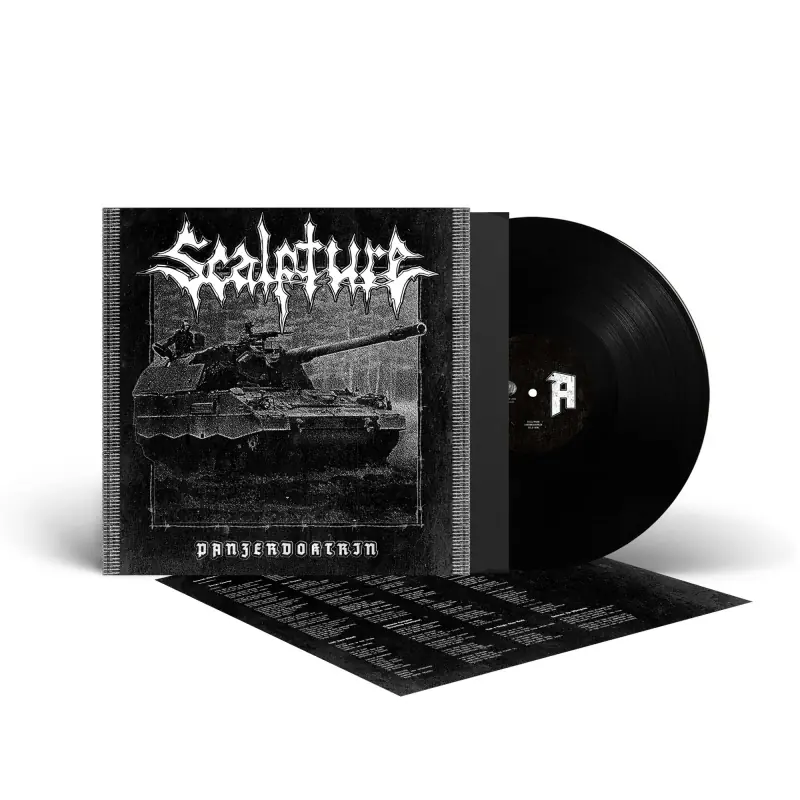 SCALPTURE · Panzerdoktrin | BLACK LP (Death Metal Vinyl)