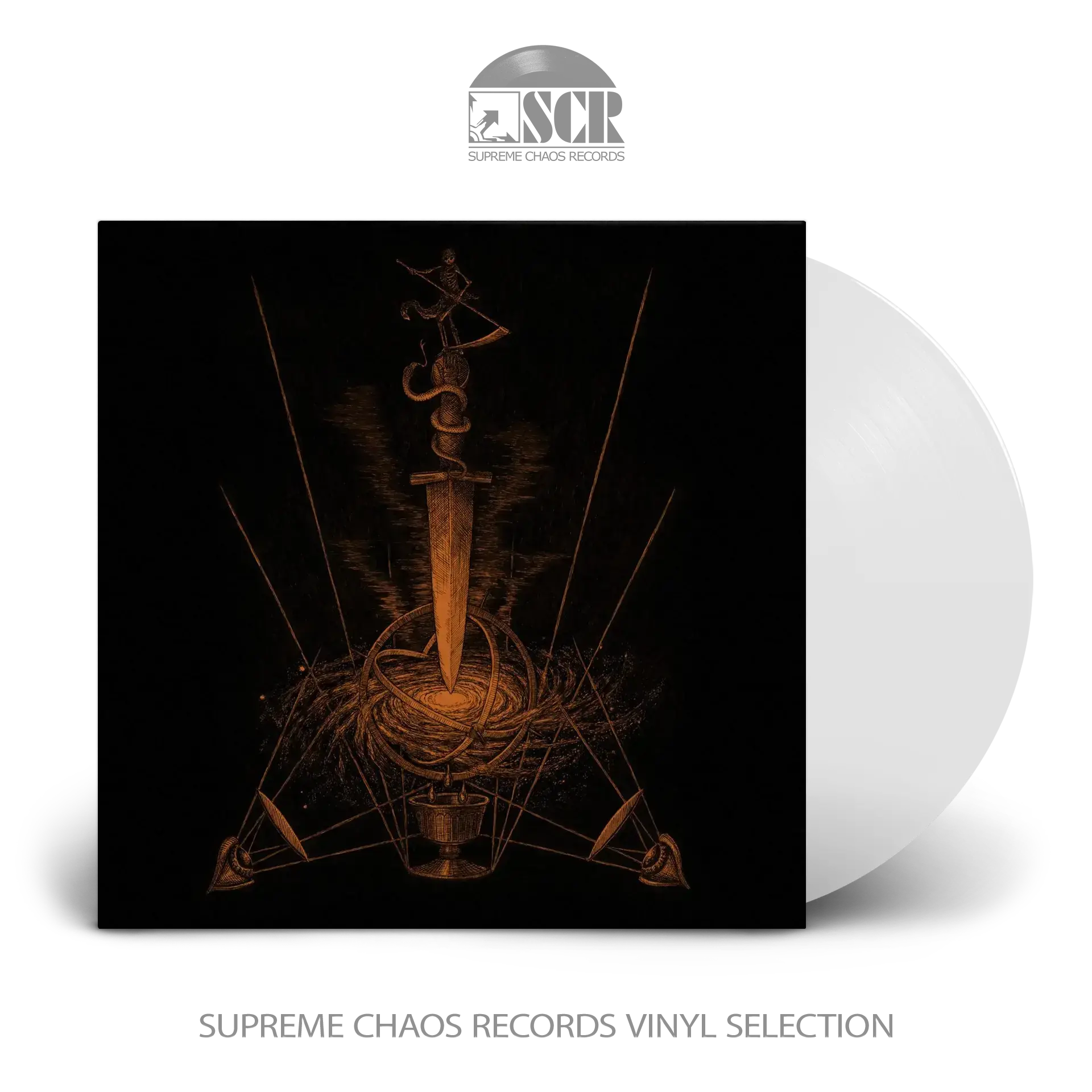 INQUISITION · Veneration of Medieval Mysticism and Cosmological Violence | CLEAR LP INQUISITION · Veneration of Medieval Mysticism and Cosmological Violence | CLEAR LP (Black Metal Vinyl)
