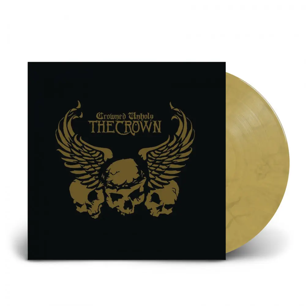 THE CROWN - Crowned Unholy · DEAD GOLD LP (Death Metal Vinyl)