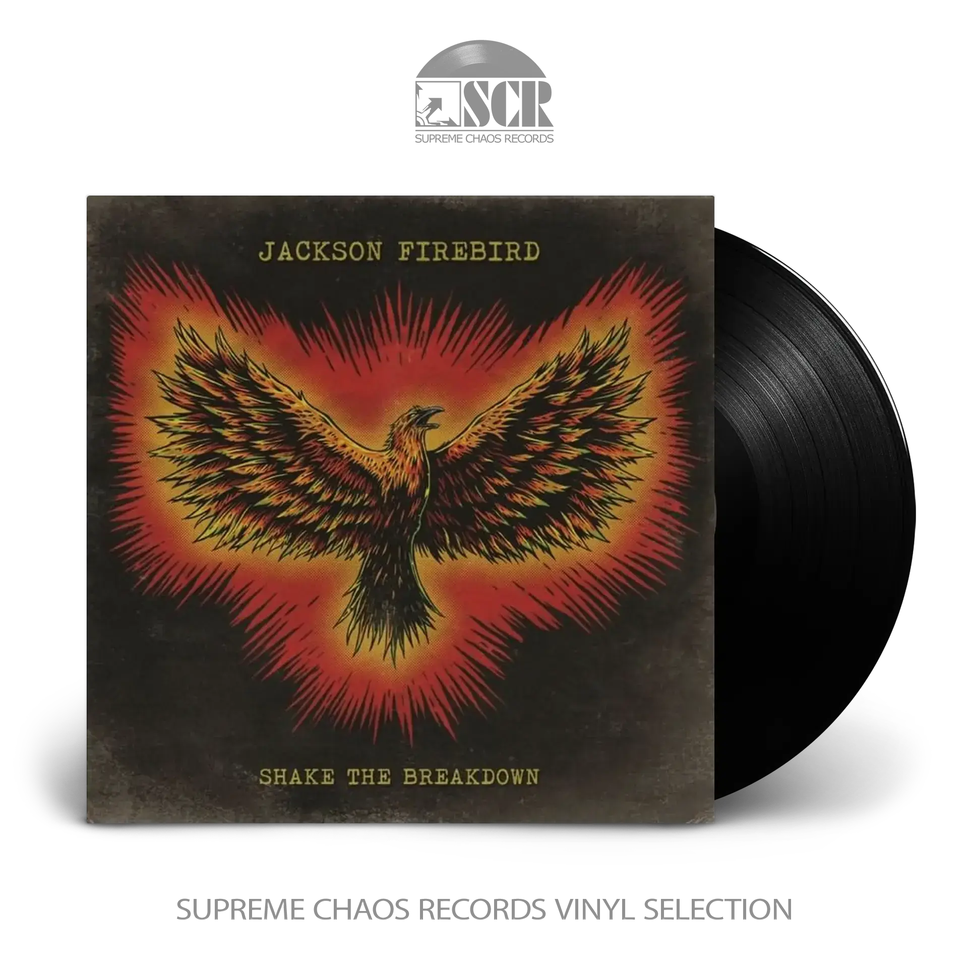 JACKSON FIREBIRD - Shake The Breakdown · BLACK LP JACKSON FIREBIRD - Shake The Breakdown · BLACK LP (Hard Rock Vinyl)