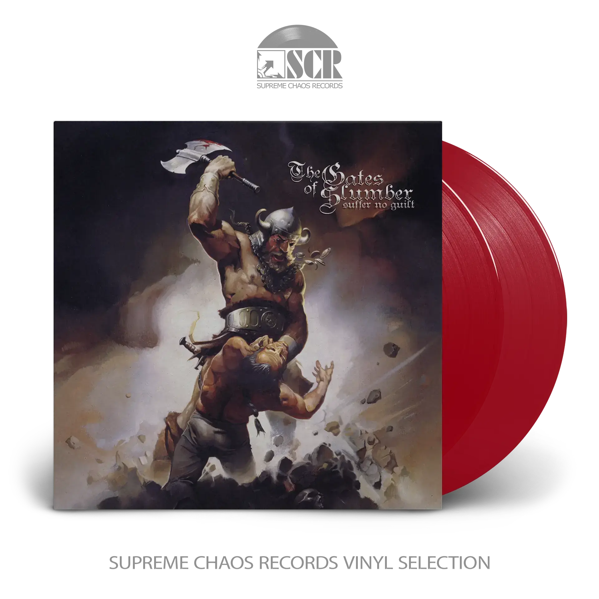 THE GATES OF SLUMBER · Suffer No Guilt | VIOLET 2LP THE GATES OF SLUMBER · Suffer No Guilt | VIOLET 2LP (Doom Metal Vinyl)