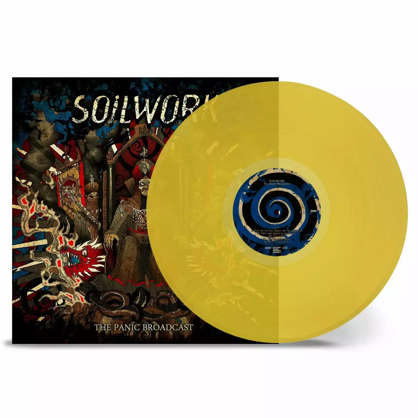 SOILWORK - The Panic Broadcast · TRANSPARENT YELLOW LP