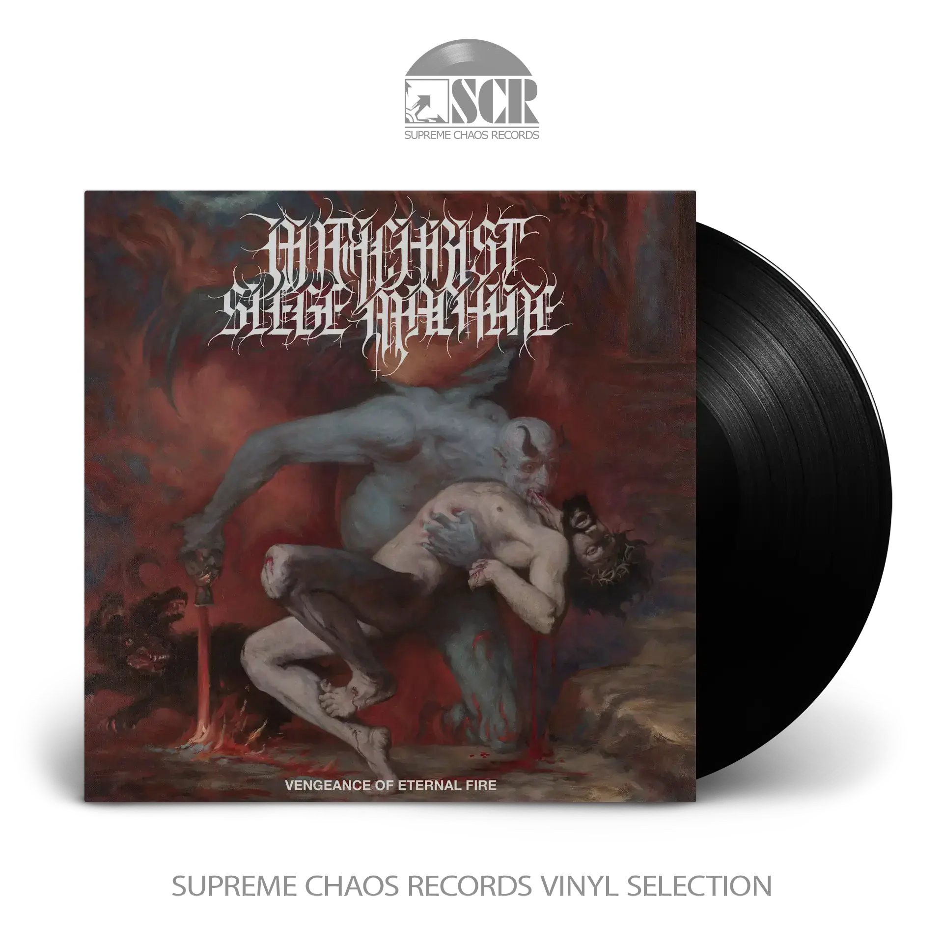 ANTICHRIST SIEGE MACHINE - Vengeance Of Eternal Fire · BLACK LP ANTICHRIST SIEGE MACHINE - Vengeance Of Eternal Fire · BLACK LP (Death Metal Vinyl)