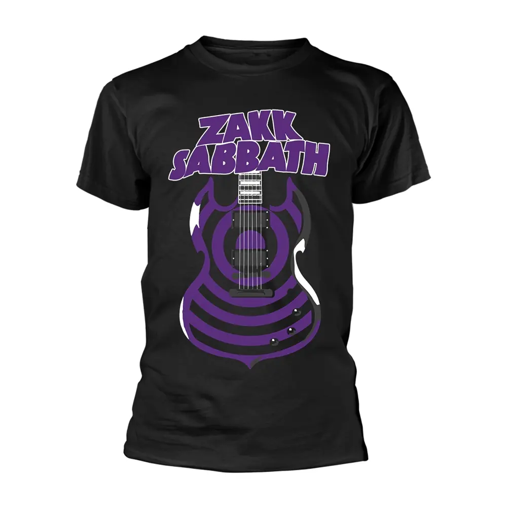 ZAKK SABBATH · Guitar | T-SHIRT (Heavy Metal/Hard Rock/Classic Rock Clothes)