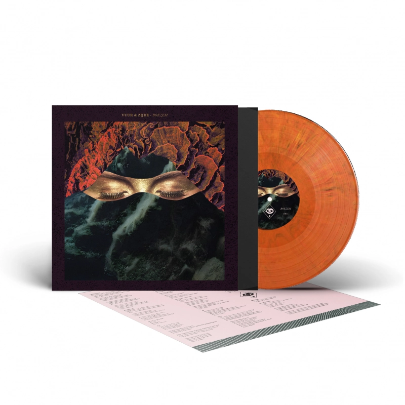 VUUR & ZIJDE · Boezem | YELLOW/RED/BLACK MARBLED LP (Post Punk Vinyl)