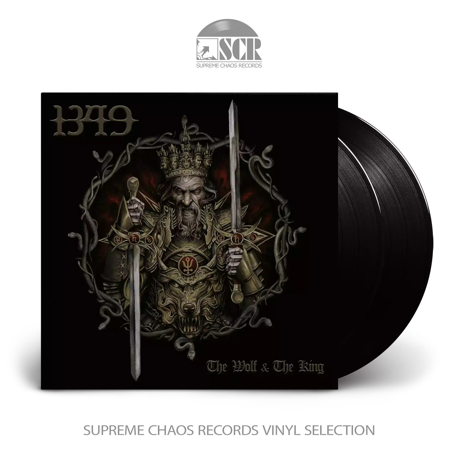 1349 - The Wolf & The King · BLACK 2LP 1349 - The Wolf & The King · BLACK 2LP (Black Metal Vinyl)