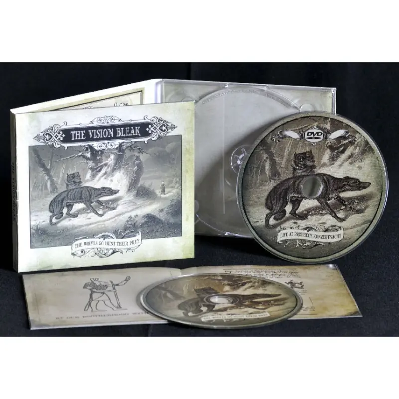 THE VISION BLEAK · The Wolves Go Hunt Their Prey (Deluxe) | CD+DVD · Bild 2 THE VISION BLEAK · The Wolves Go Hunt Their Prey (Deluxe) | CD+DVD (Gothic Metal/Heavy Metal/Horror Metal CDs) · Bild 2
