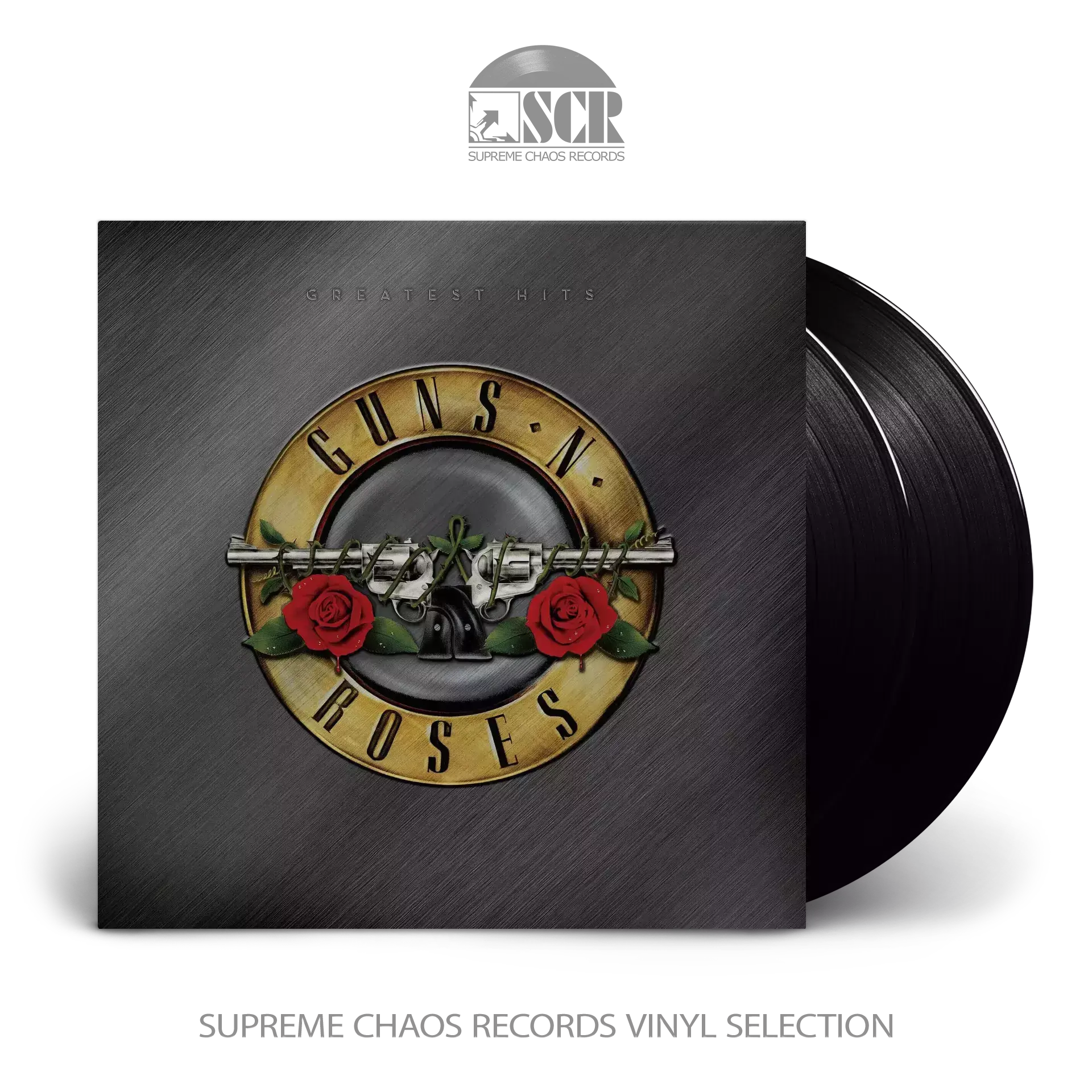GUNS N' ROSES · Greatest Hits | BLACK DLP GUNS N' ROSES · Greatest Hits | BLACK DLP (Alternative Rock Vinyl)