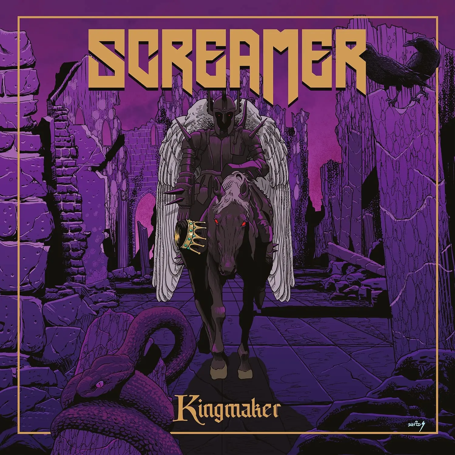 SCREAMER - Kingmaker · BLACK LP · Bild 1 SCREAMER - Kingmaker · BLACK LP (Heavy Metal Vinyl) · Bild 1