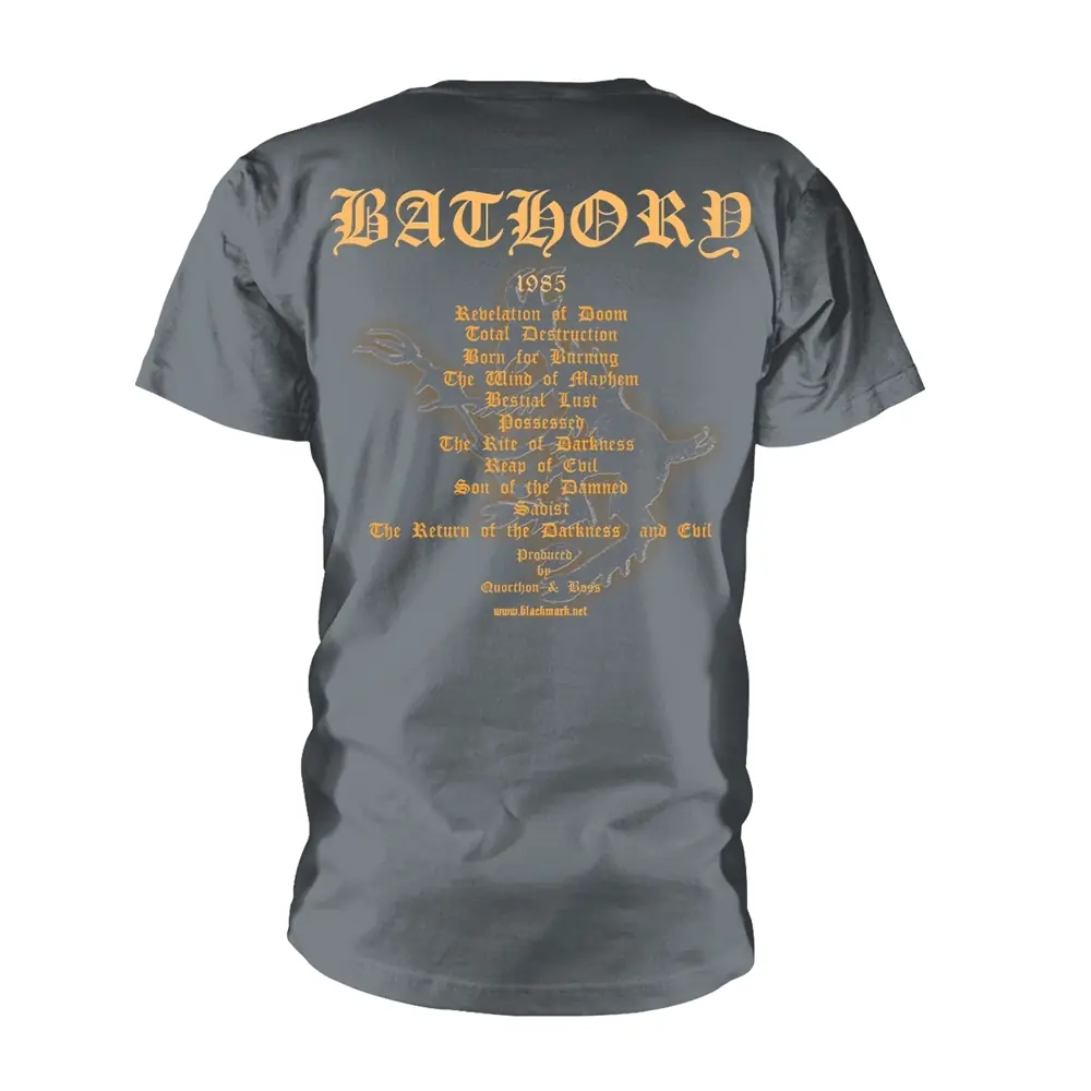 BATHORY · The Return... (Grey) | T-SHIRT · Bild 1 BATHORY · The Return... (Grey) | T-SHIRT (Black Metal Clothes) · Bild 1