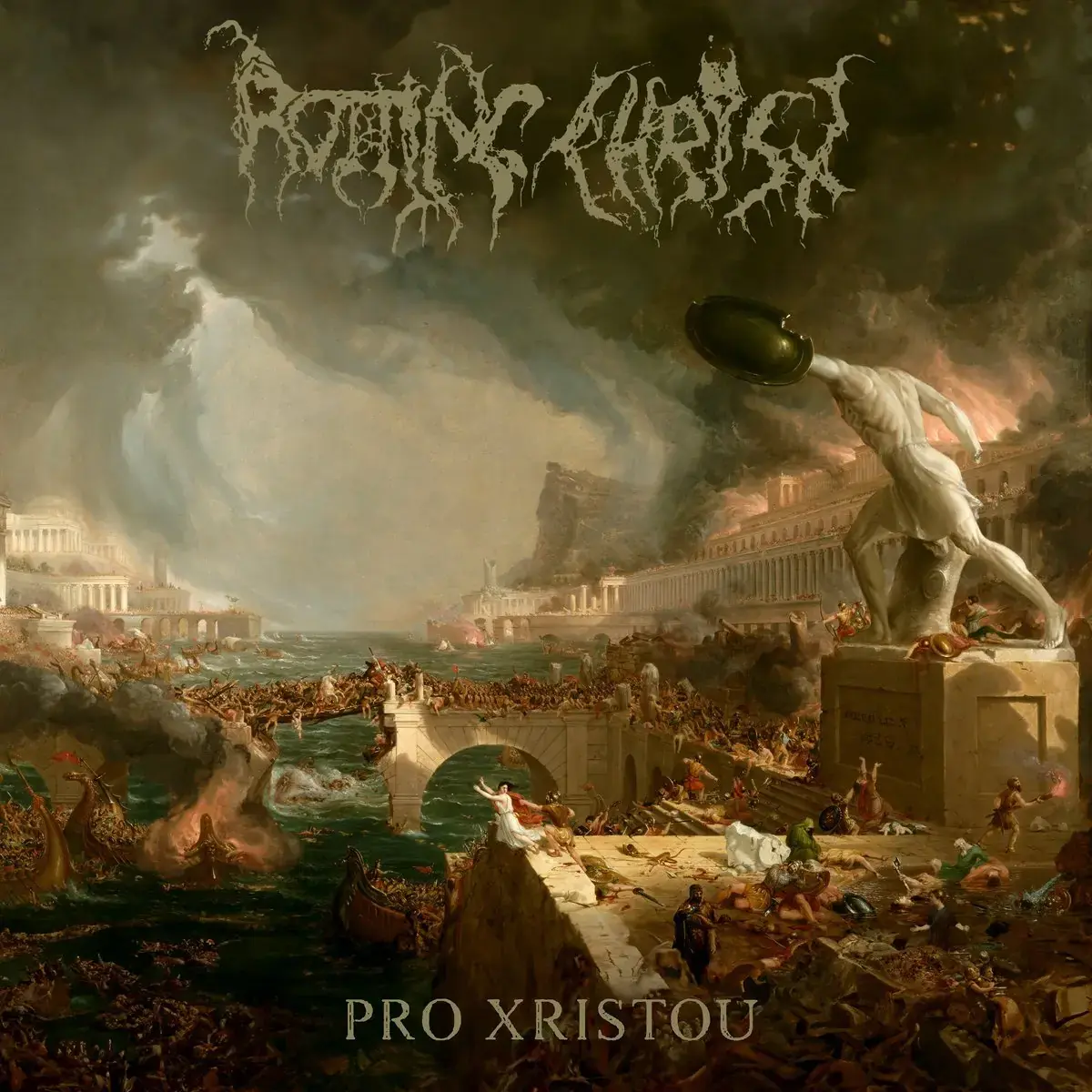 ROTTING CHRIST · Pro Xristou | GOLD LP (Black Metal/Death Metal Vinyl) · Bild 1