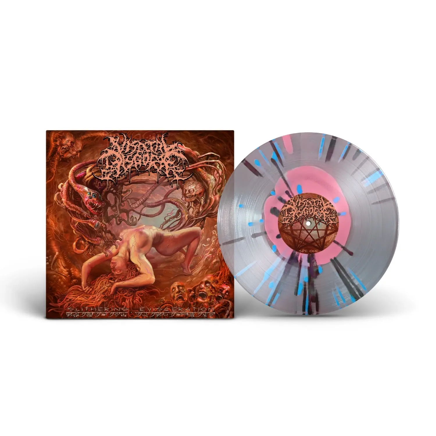 VISCERAL DISGORGE · Slithering Evisceration | COLORED LP (Brutal Death Metal Vinyl)