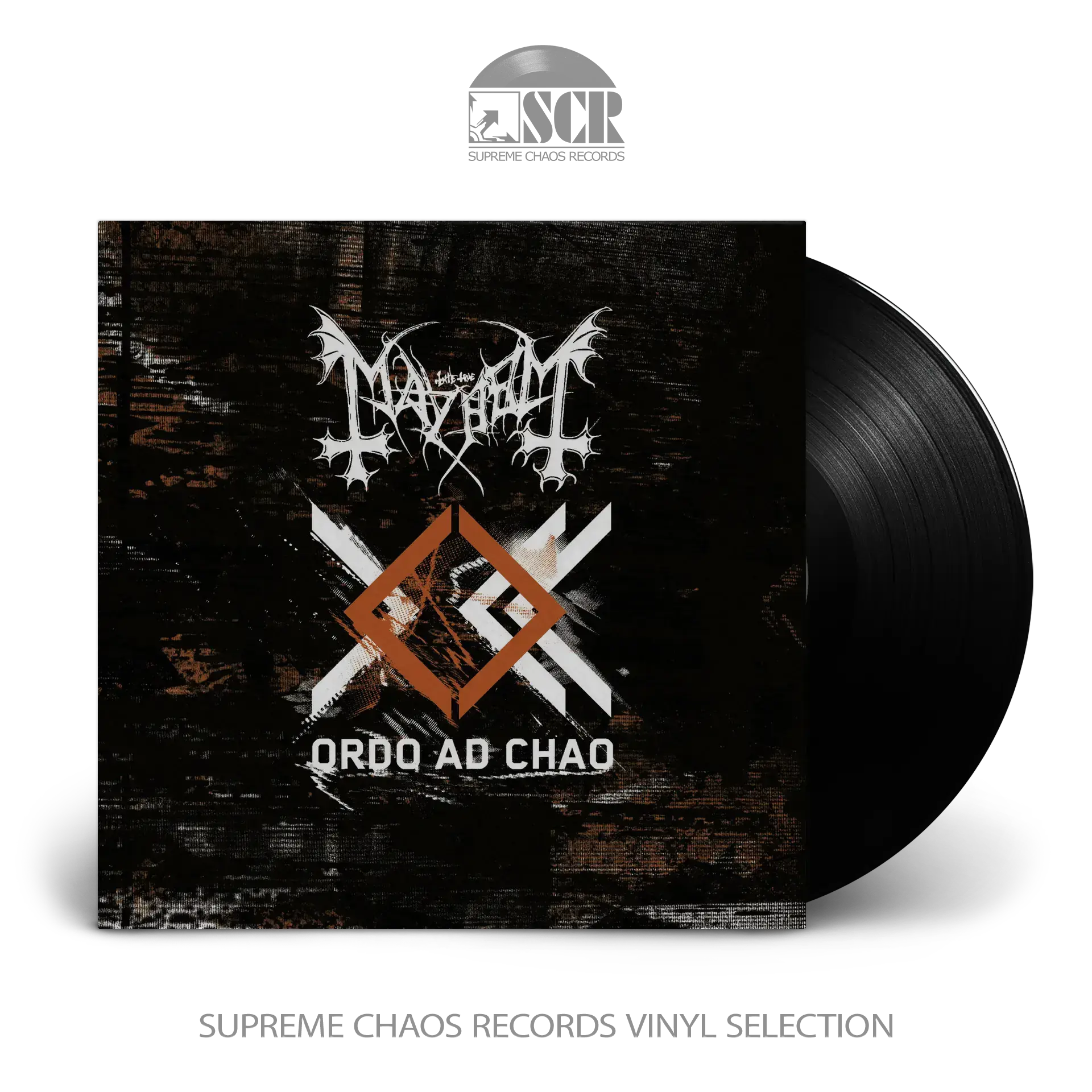 MAYHEM - Ordo Ad Chao · BLACK LP MAYHEM - Ordo Ad Chao · BLACK LP (Black Metal Vinyl)